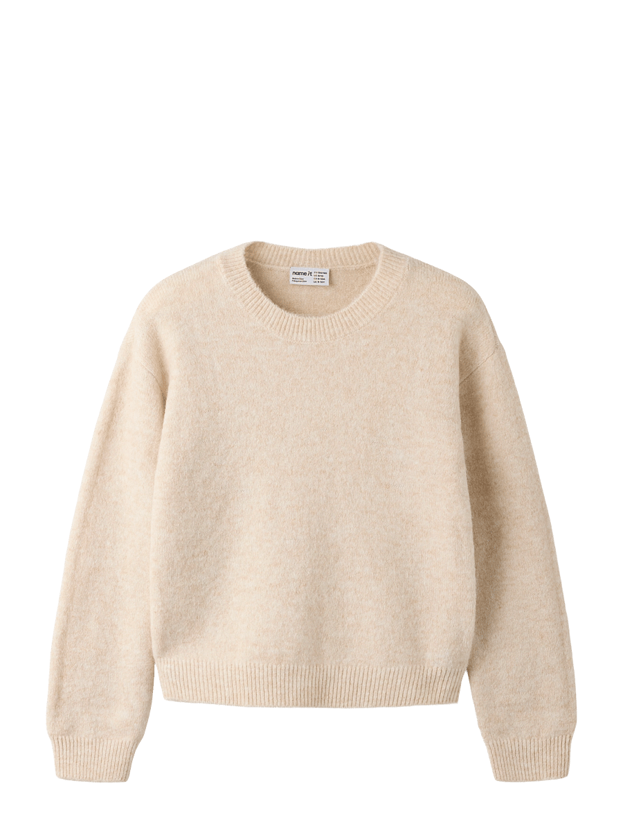 name it - NKFOLANSA LS KNIT - pullover - peyote - 0