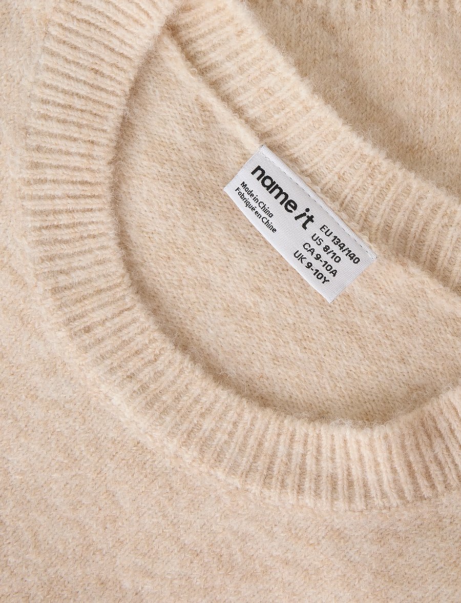 name it - NKFOLANSA LS KNIT - pullover - peyote - 5