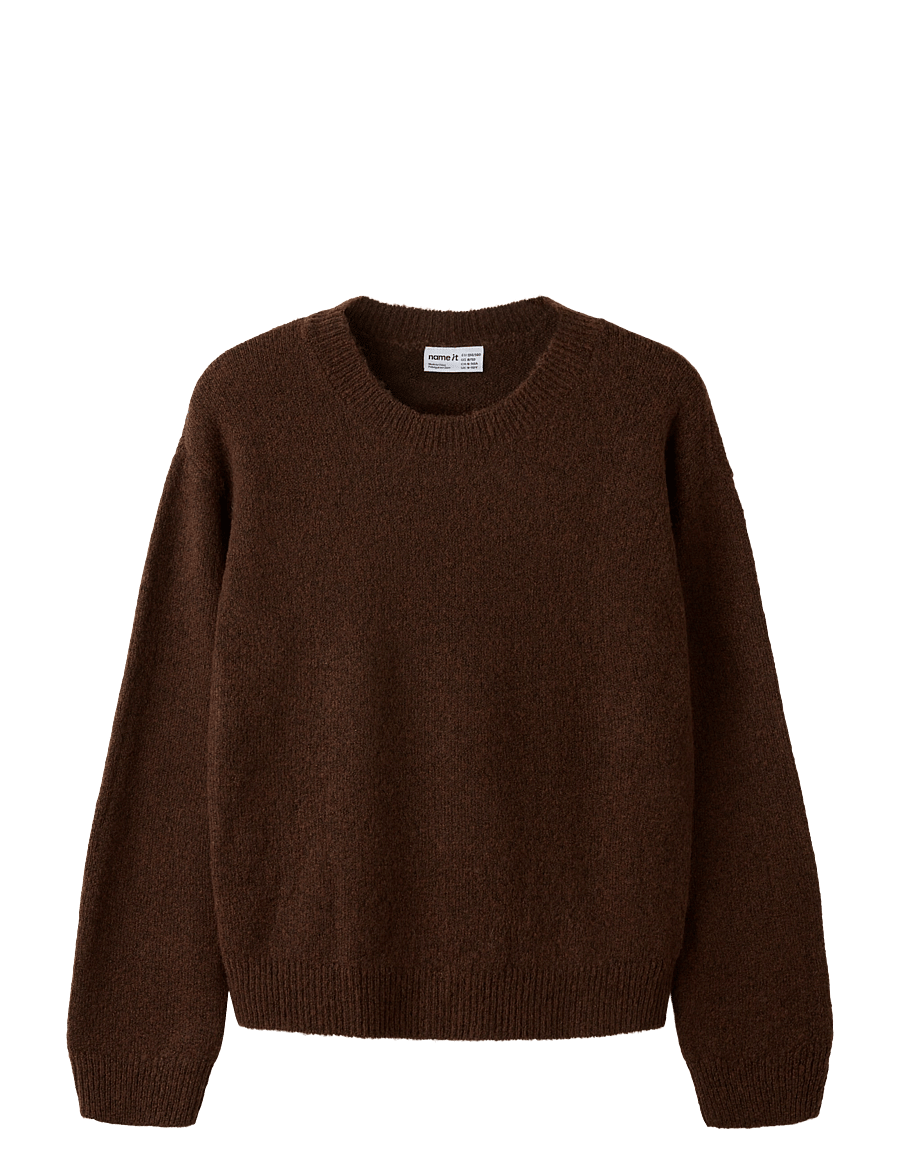 name it - NKFOLANSA LS KNIT - pullover - pinecone - 0