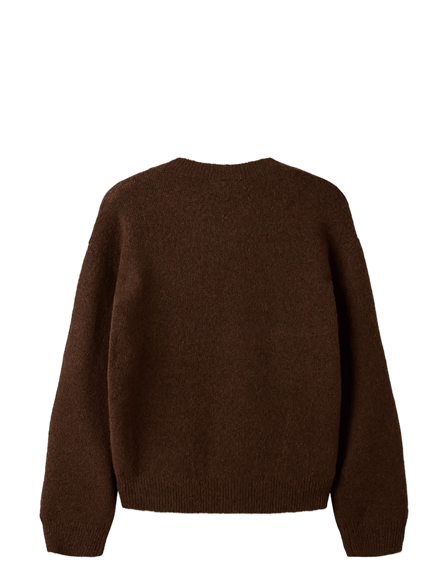 name it - NKFOLANSA LS KNIT - pullover - pinecone - 1