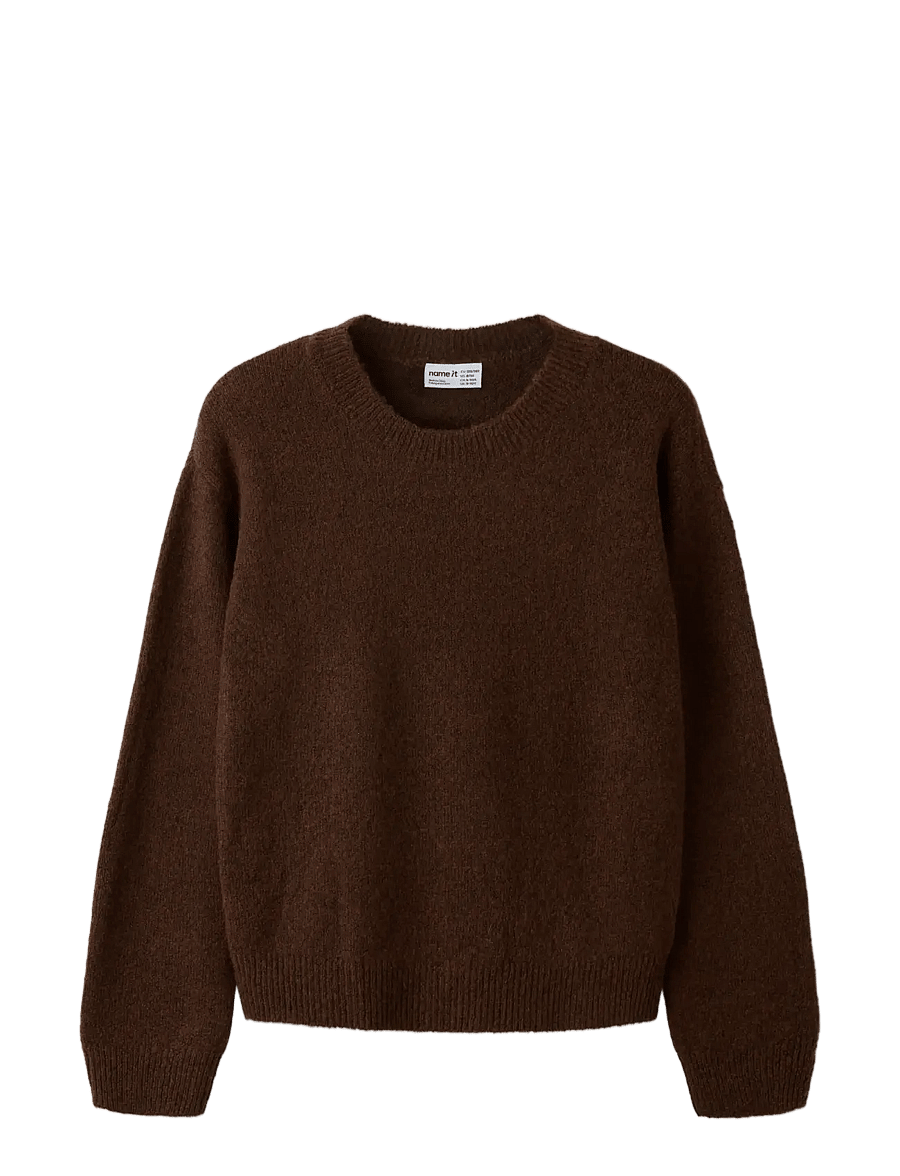 name it - NKFOLANSA LS KNIT - pullover - pinecone - 2