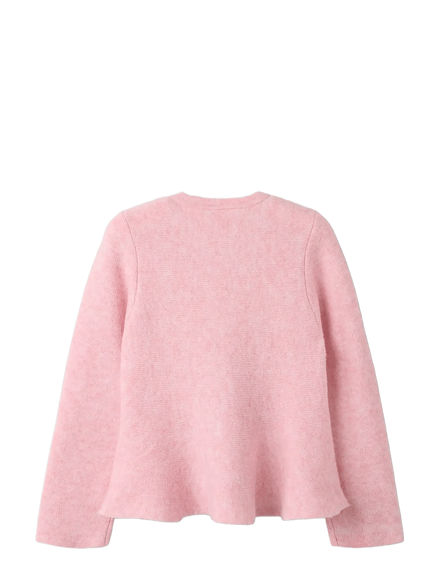 name it - NKFKAROLINNE LS KNT CARD - rose quartz - 1