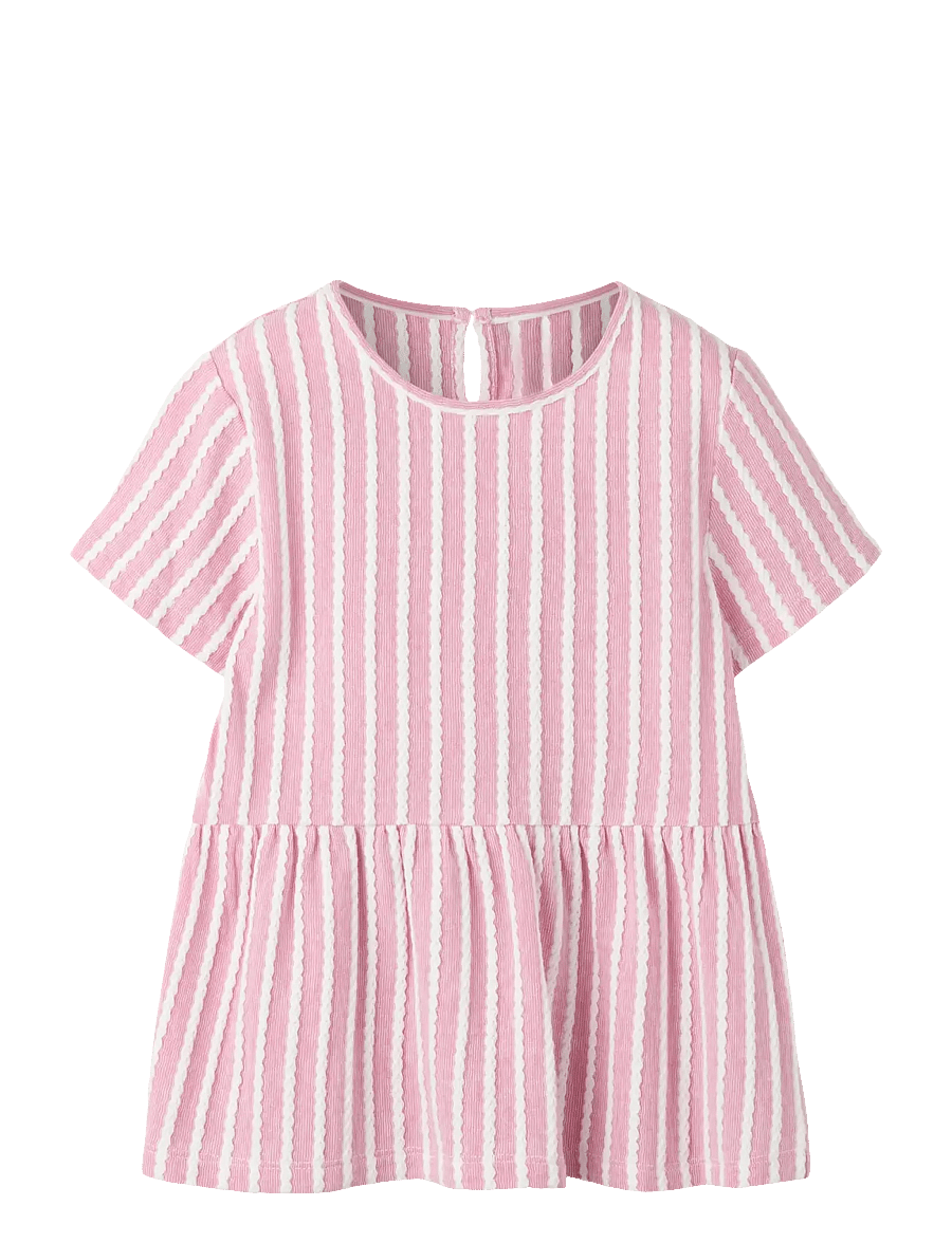 name it - NMFKAYA SS PEPLUM TOP - lilas - 0