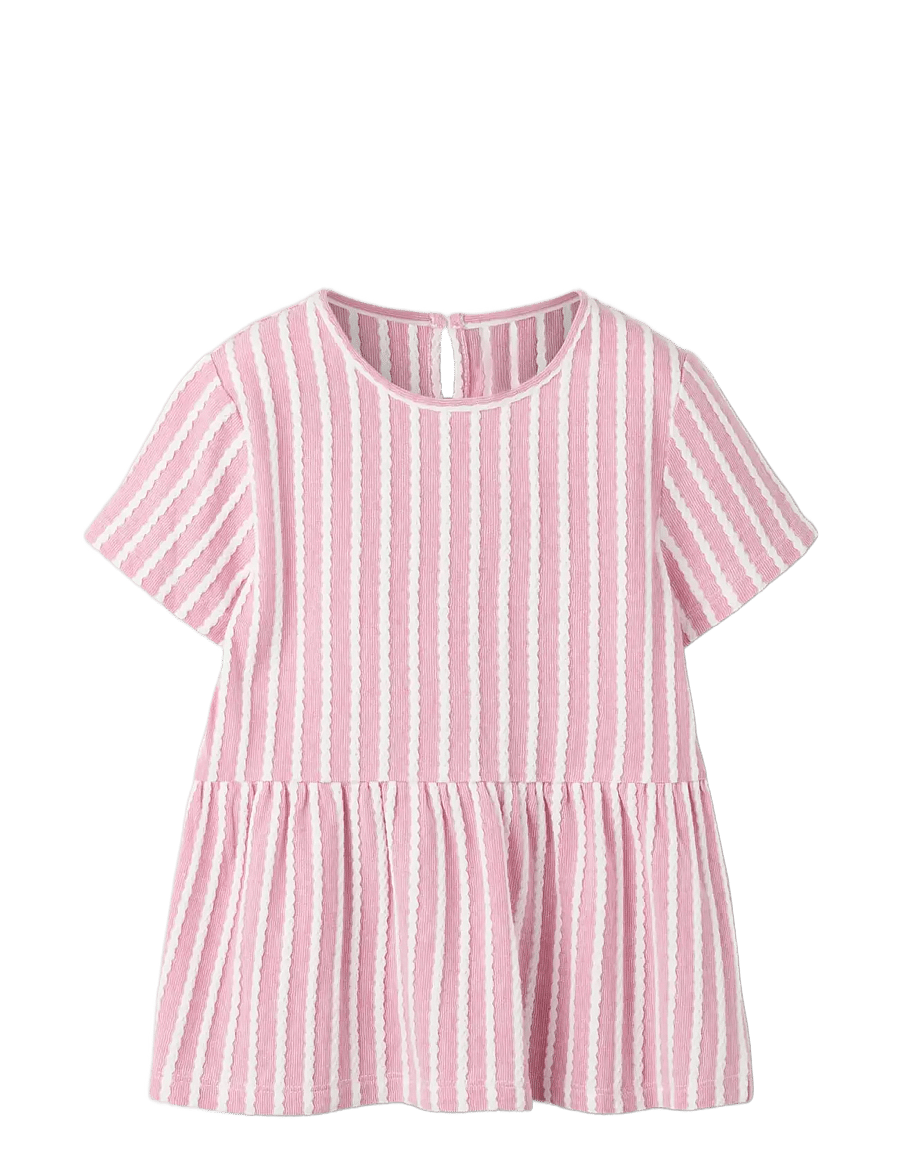 name it - NMFKAYA SS PEPLUM TOP - lilas - 2