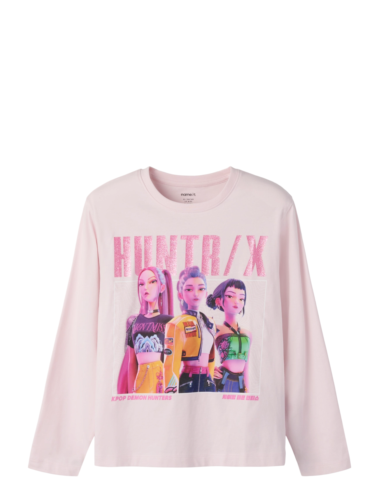 name it NKFARIS KPOP LS NREG TOP BOX LNOOS SKY - View all - CRADLE PINK / pink/rose