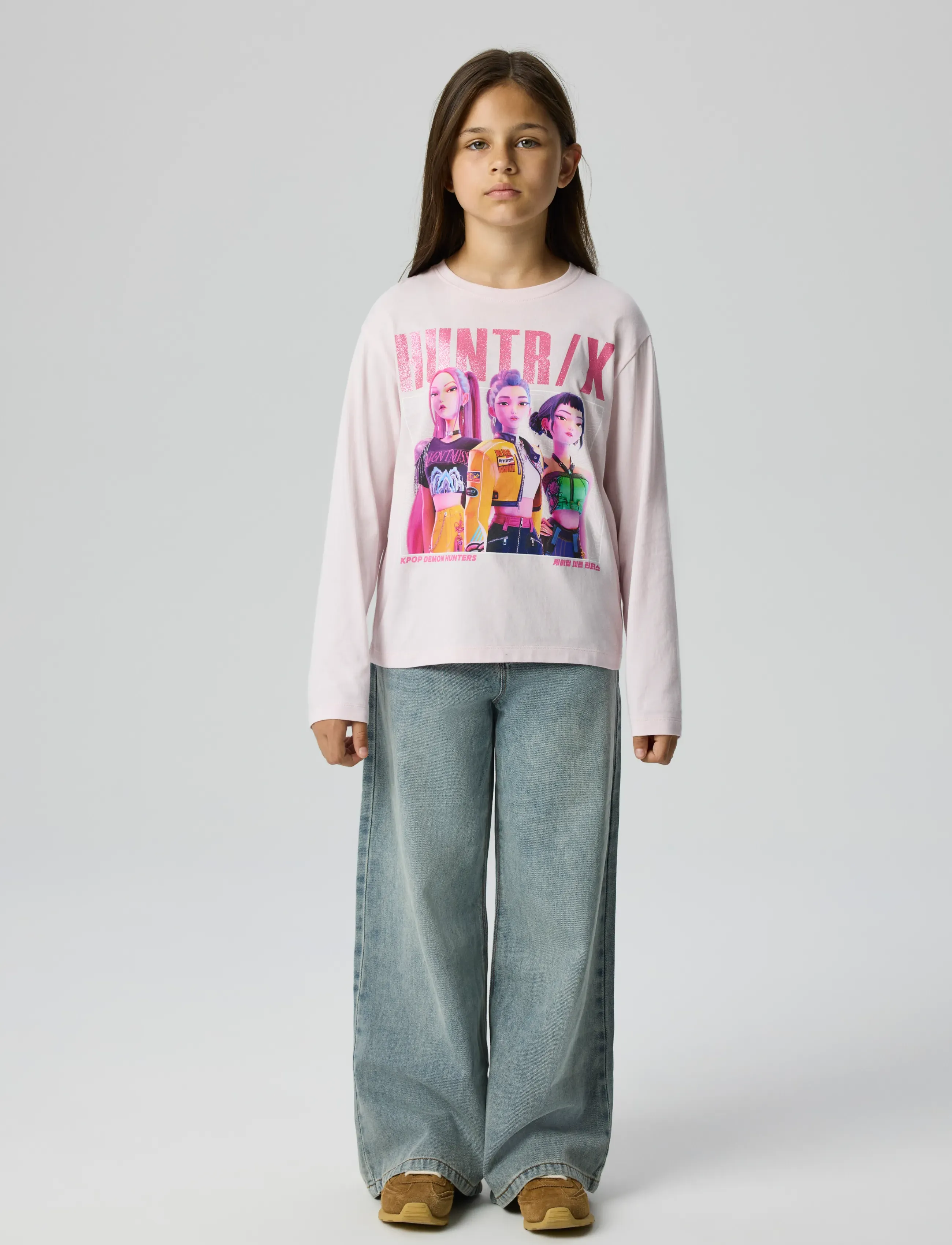 name it - NKFARIS KPOP LS NREG TOP BOX LNOOS SKY - long-sleeved t-shirts - cradle pink - 2