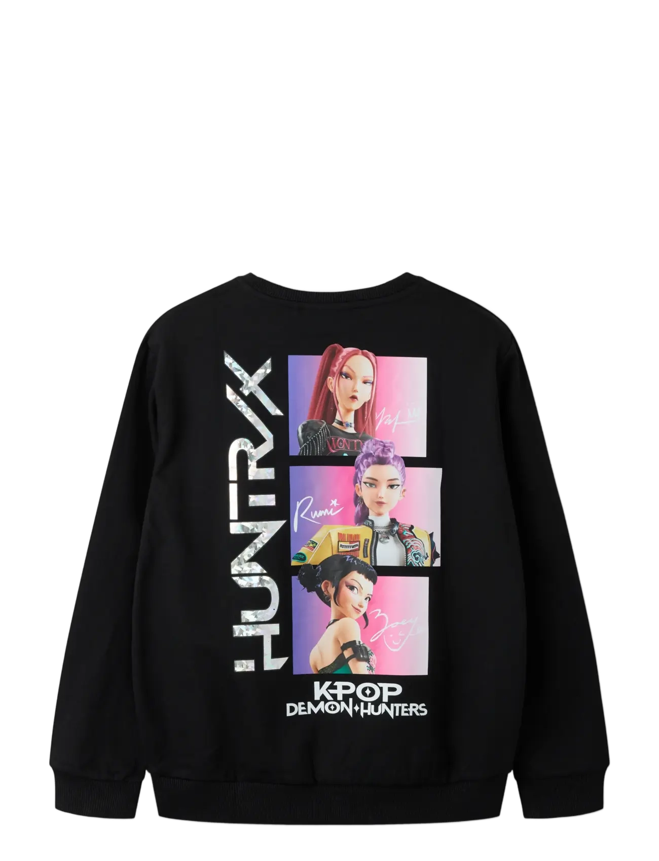name it - NKFADA KPOP NREG SWEAT BRU LNOOS SKY - black - 1