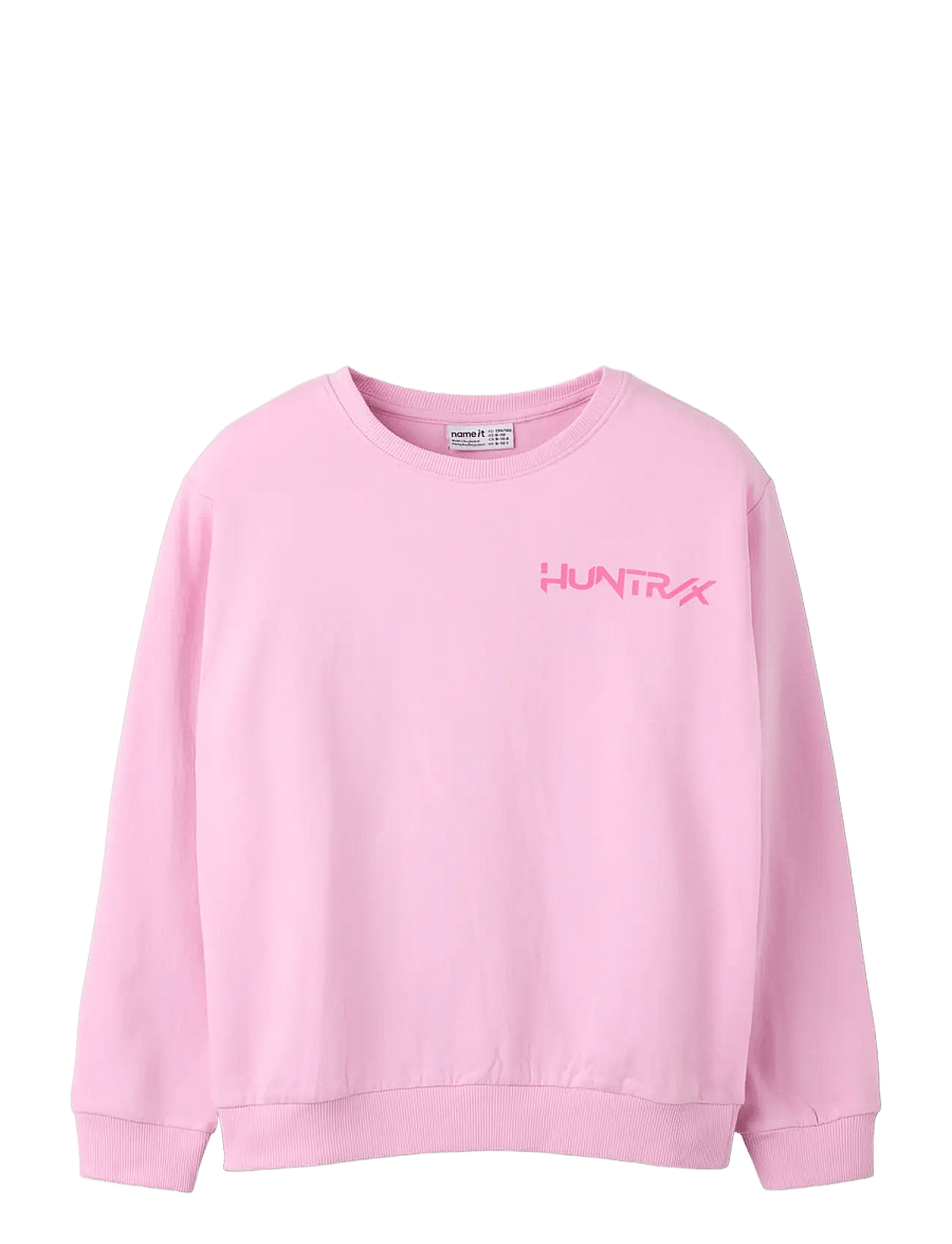 name it - NKFADA KPOP NREG SWEAT BRU LNOOS SKY - full blooming pink - 2