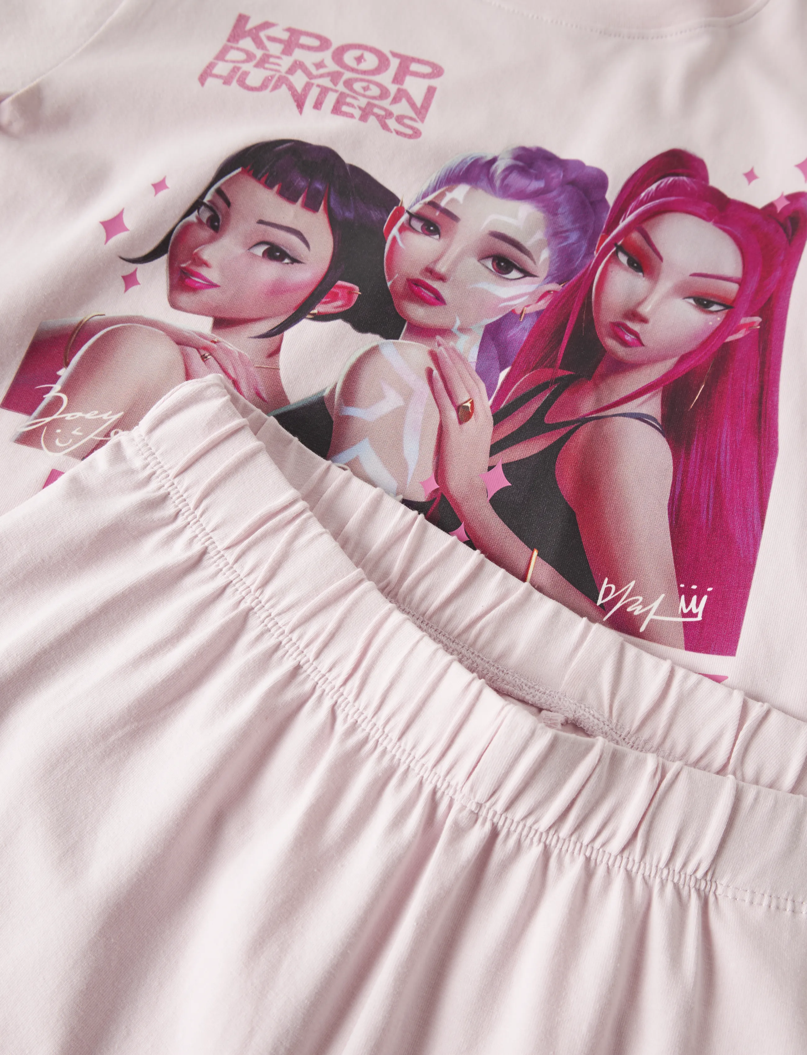 name it - NKFARA KPOP NIGHTSET LNOOS SKY - pyjama-sets - cradle pink - 3