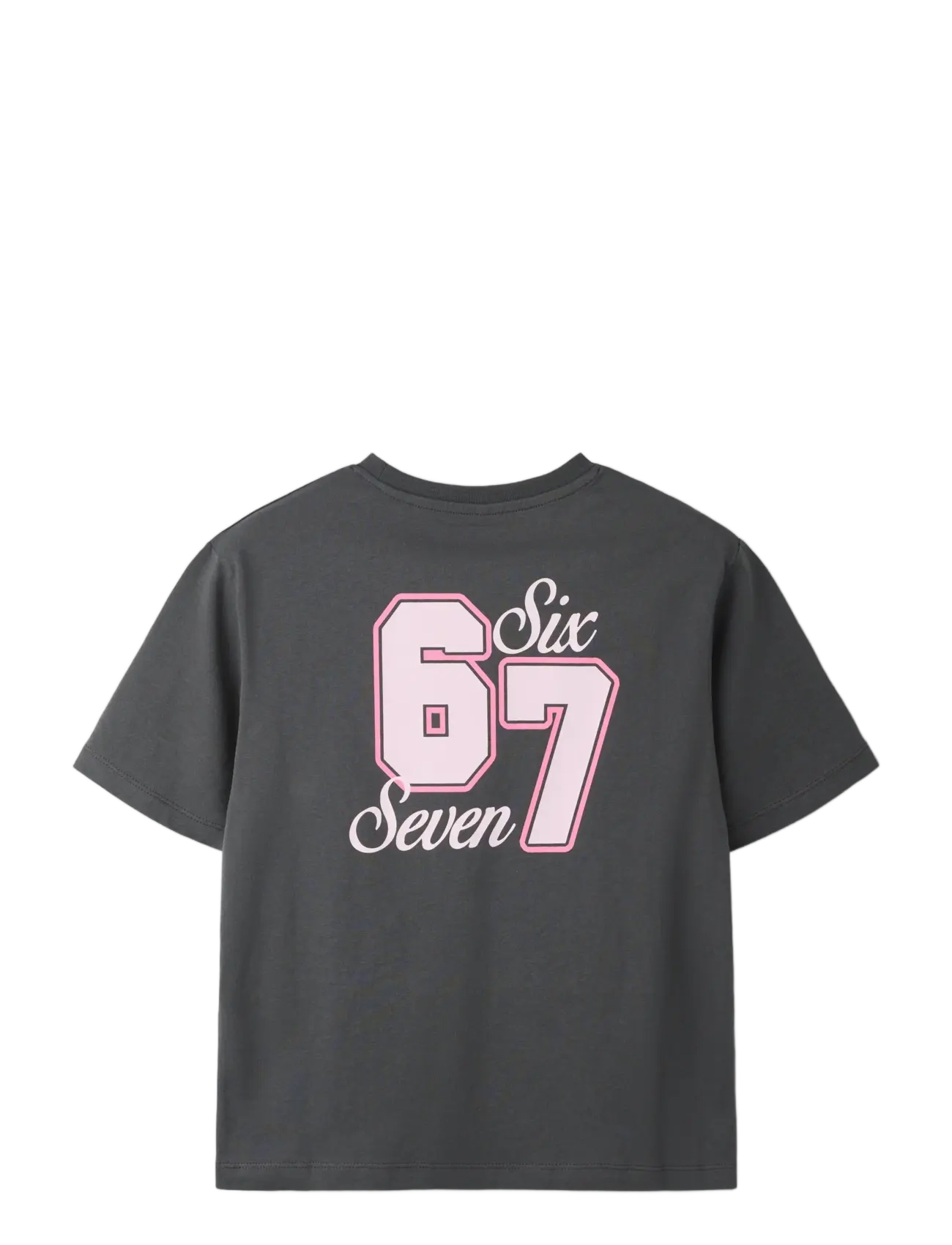 name it - NKFHIRA SS NREG TOP - kortærmede t-shirts - asphalt - 1