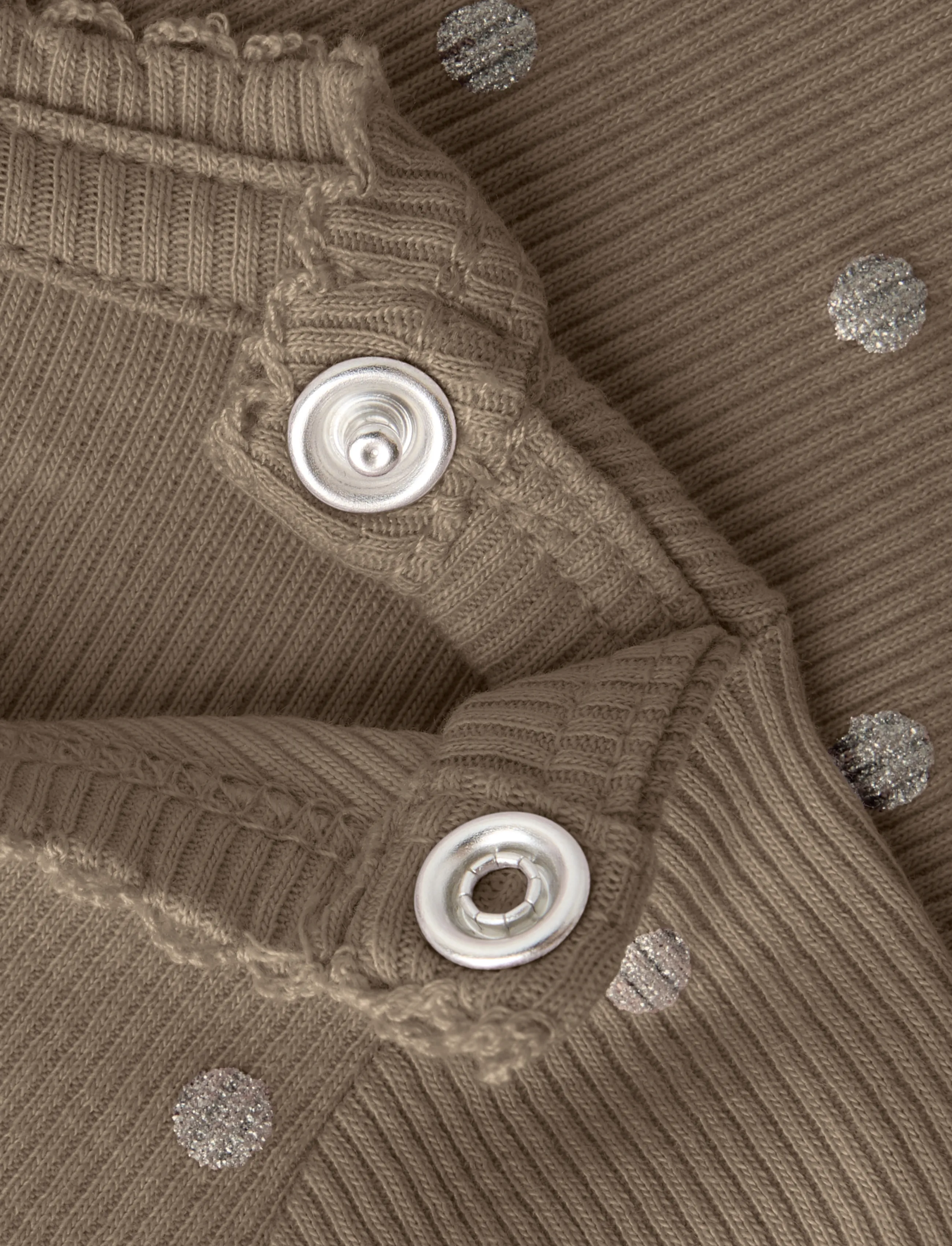 name it - NBFLONA LS XSL BODY - långärmade bodies - taupe gray - 3