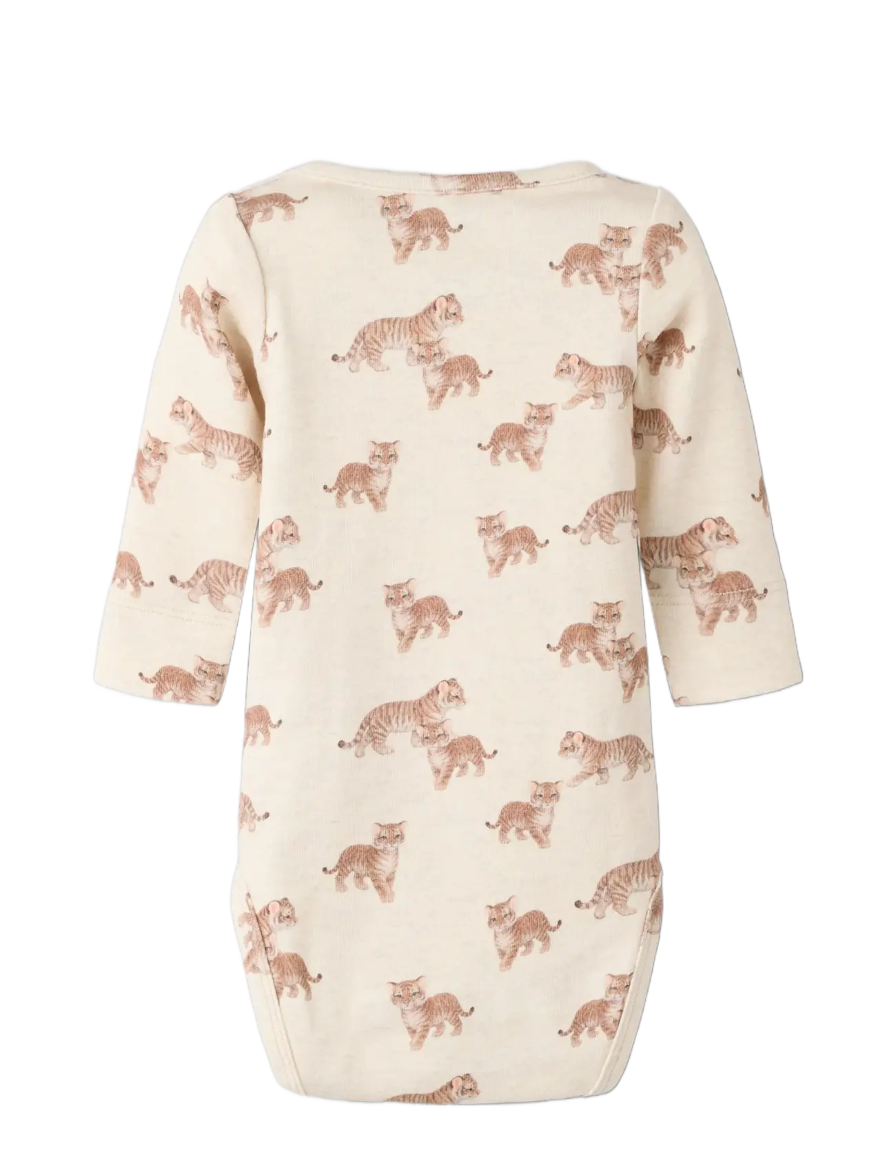 name it - NBMLORENS LS XSL BODY - långärmade bodies - peyote melange - 1