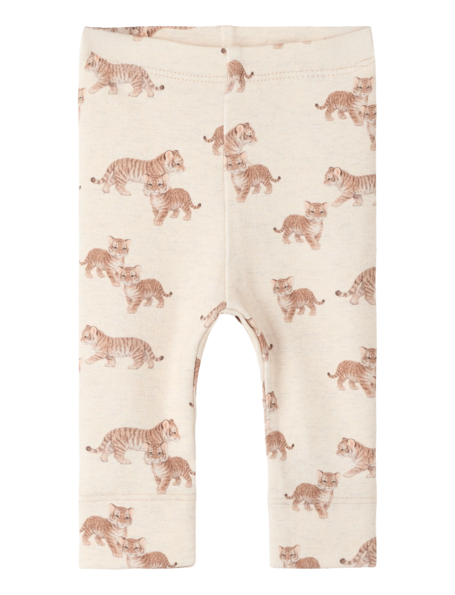 name it - NBMLORENS XSL LEGGING - retuusid - peyote melange - 0