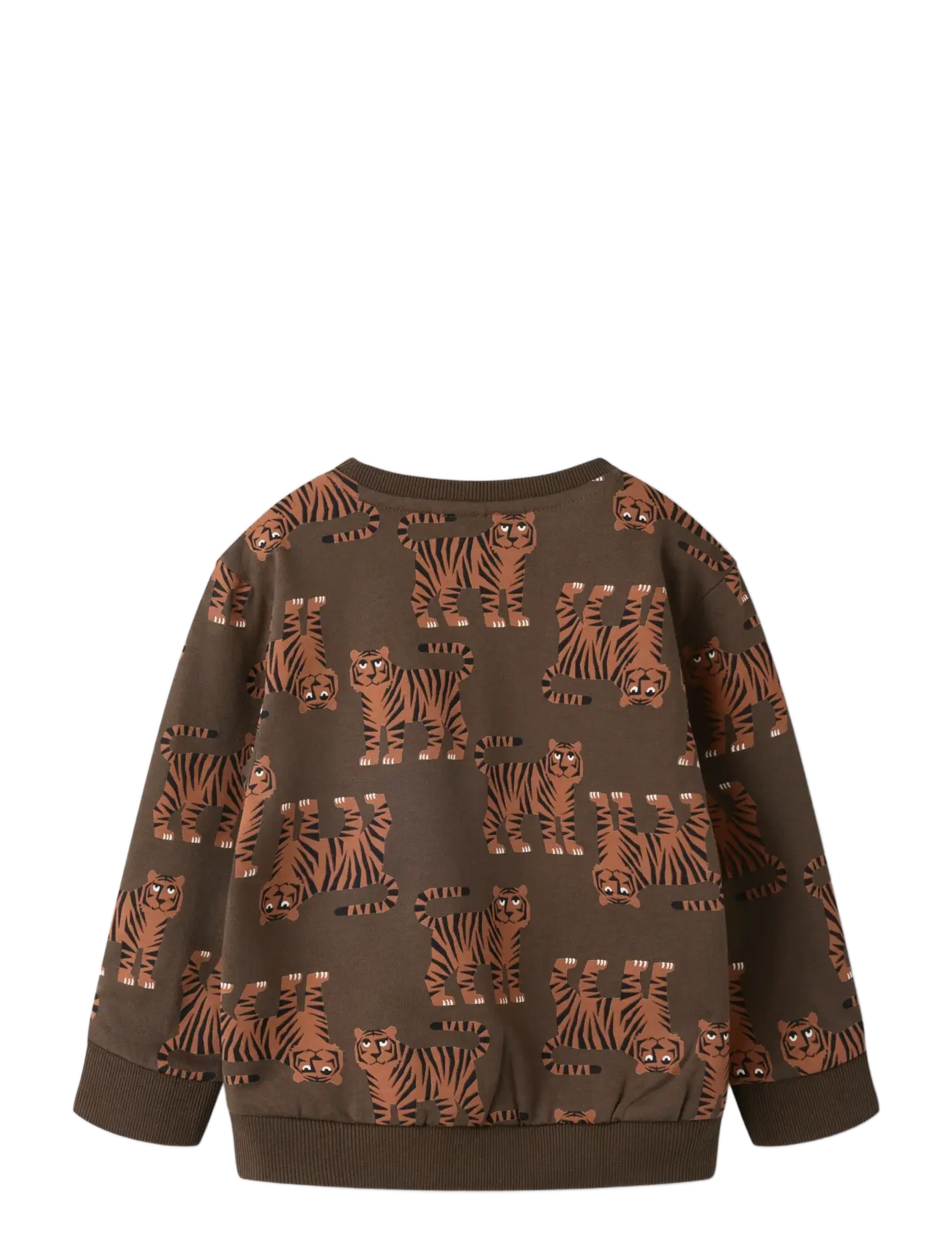 name it - NMMLARSON LS NREG SWE BRU - chocolate brown - 1
