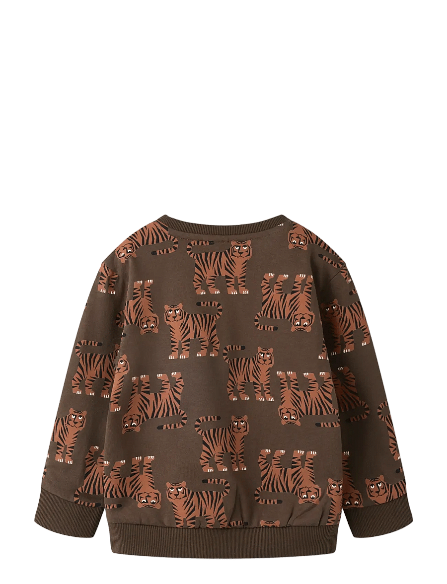 name it - NMMLARSON LS NREG SWE BRU - chocolate brown - 1