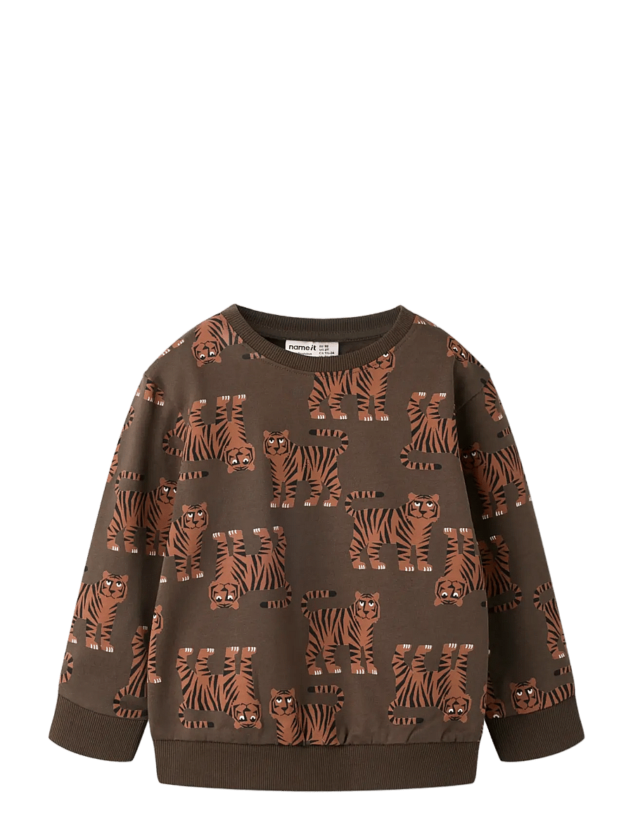 name it - NMMLARSON LS NREG SWE BRU - chocolate brown - 2