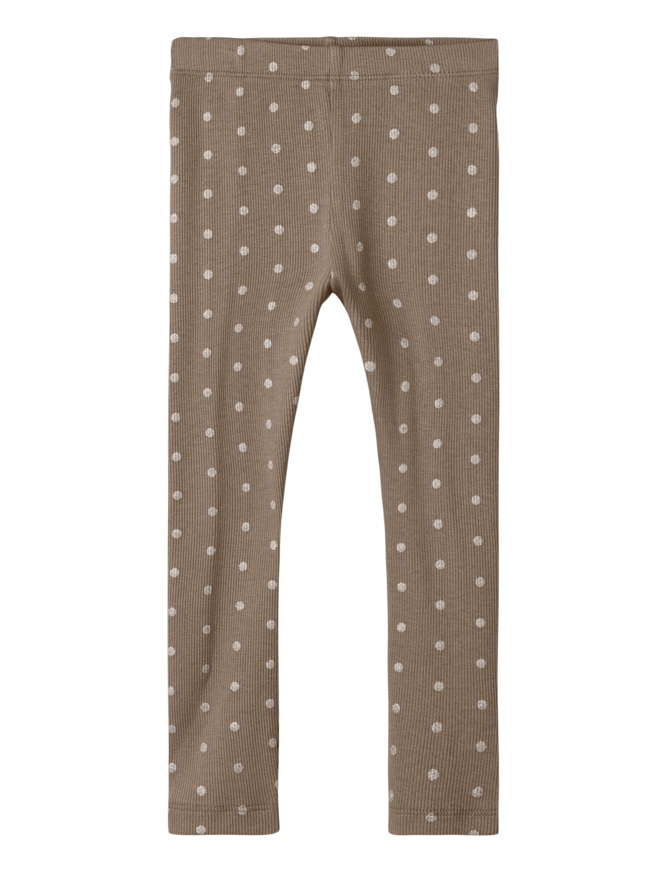 name it NMFLONA XSL LEGGING - Püksid - TAUPE GRAY / brown