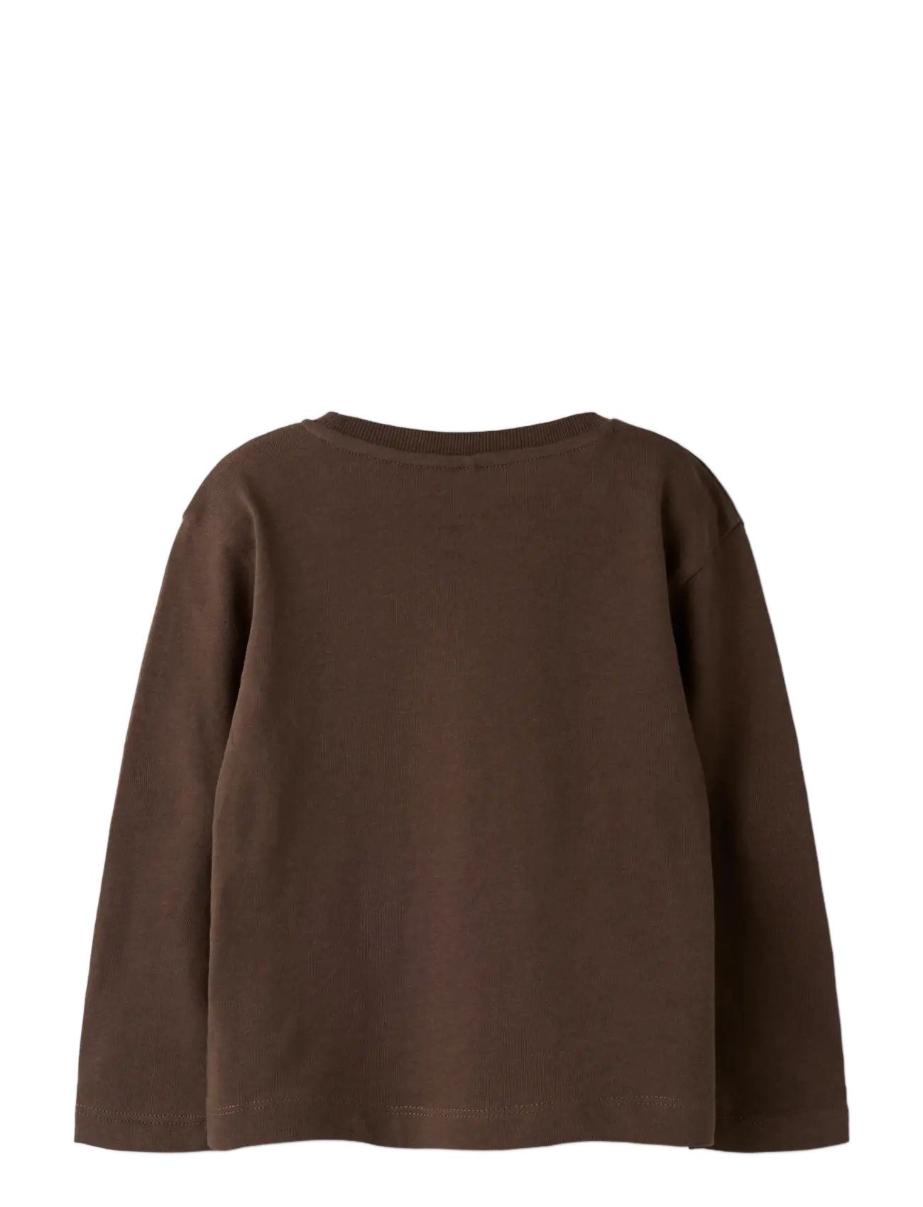 name it - NMFLAUREN LS NREG TOP - langärmelig - chocolate brown - 1