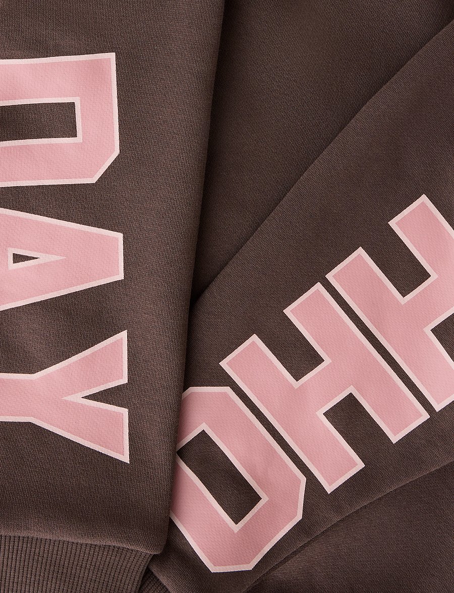 name it - NMFLINKA LS NREG SWE BRU - dressipluusid - chocolate brown - 4