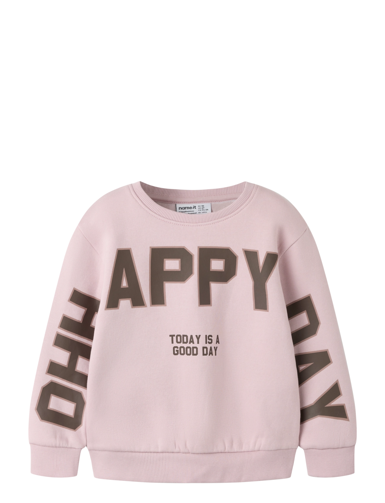 name it NMFLINKA LS NREG SWE BRU - Dressipluusid ja kapuutsiga pusad - VIOLET ICE / purple