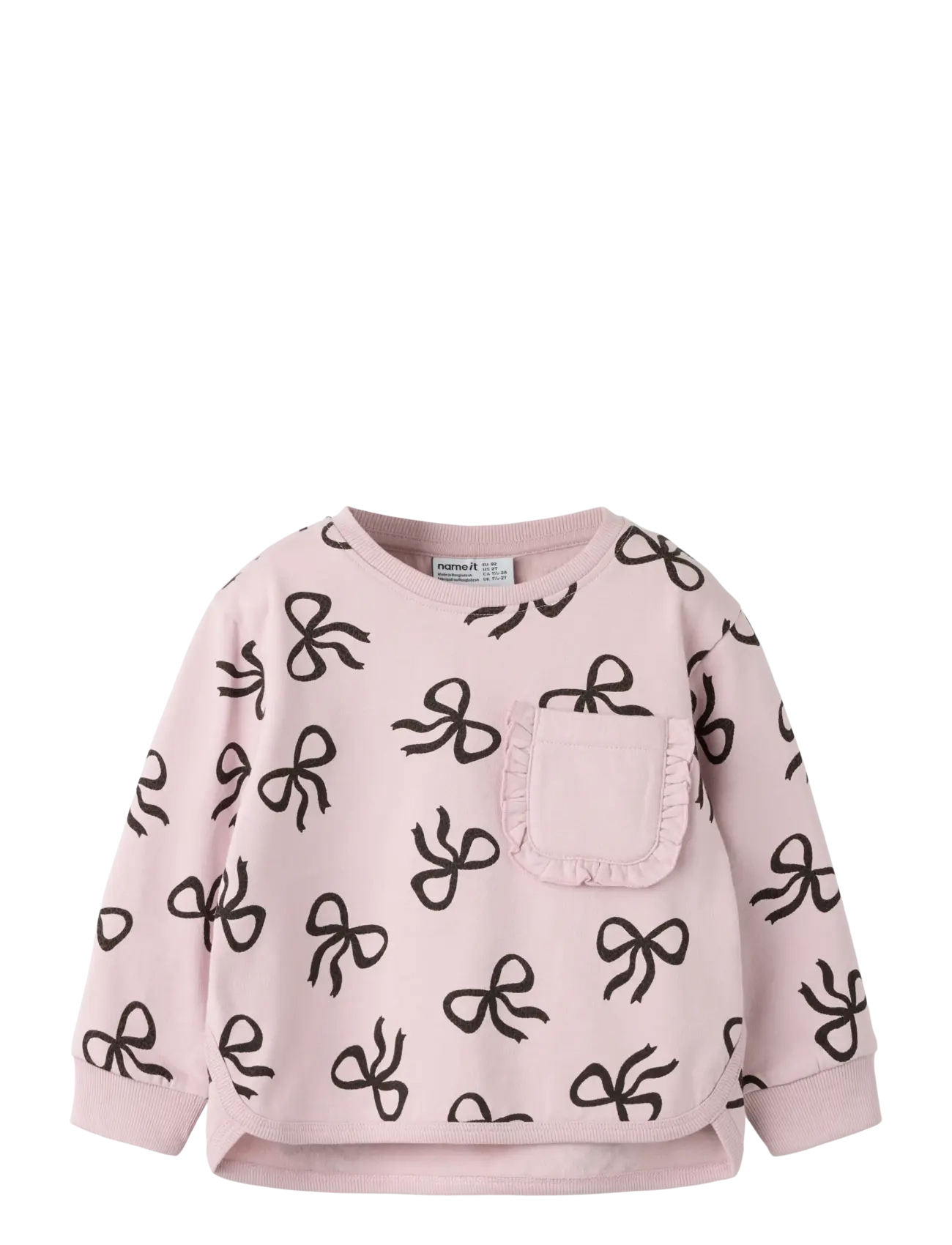 name it NMFLUCCA LS NREG SWE BRU - Sweatshirts - VIOLET ICE / purple