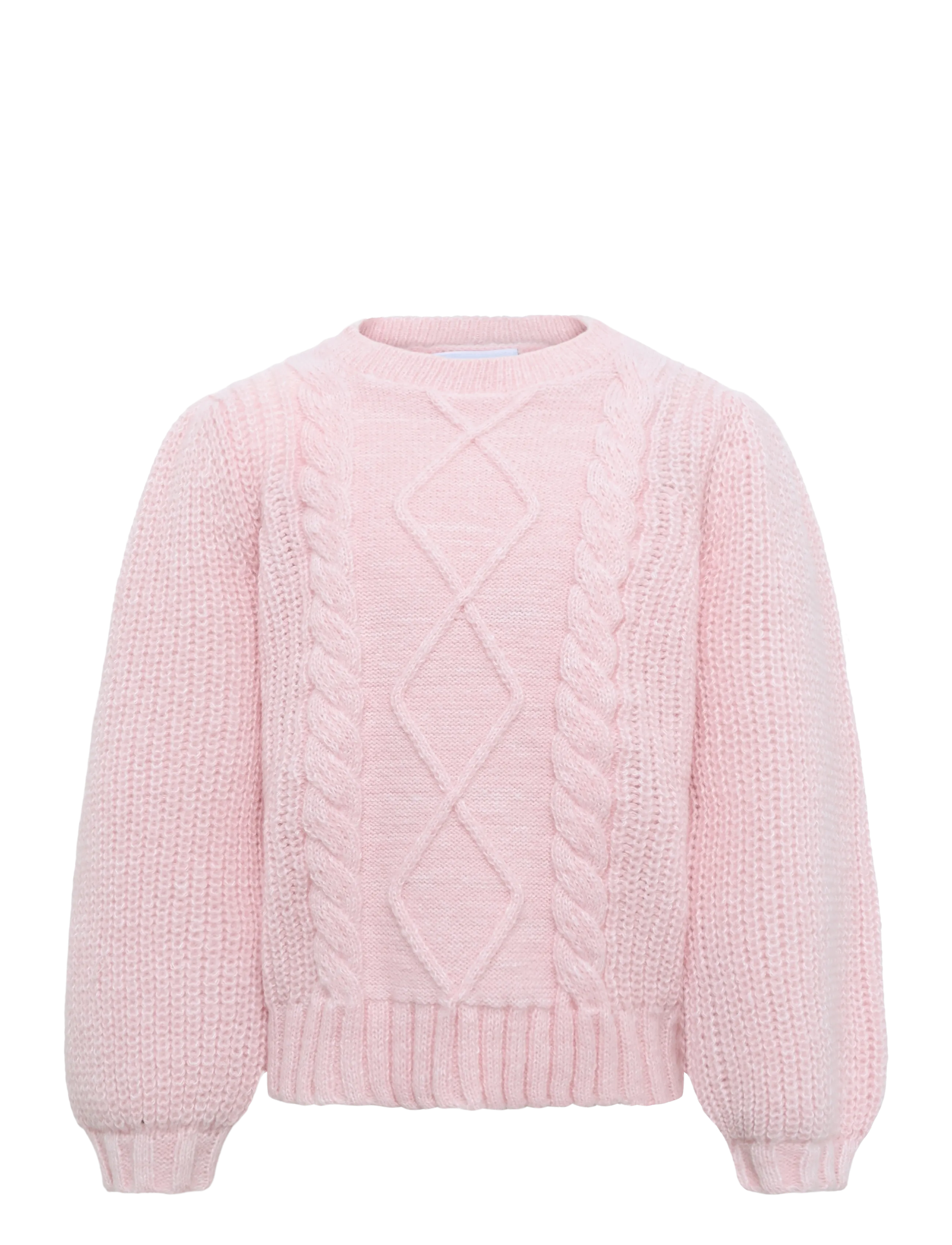 name it NKFLATRINE LS KNIT - Back to school - PRIMROSE PINK / pink/rose