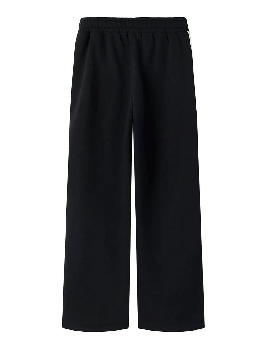 name it - NKMLANCO NREG WIDE SWE PANT BRU - sweatpants - black beauty - 1