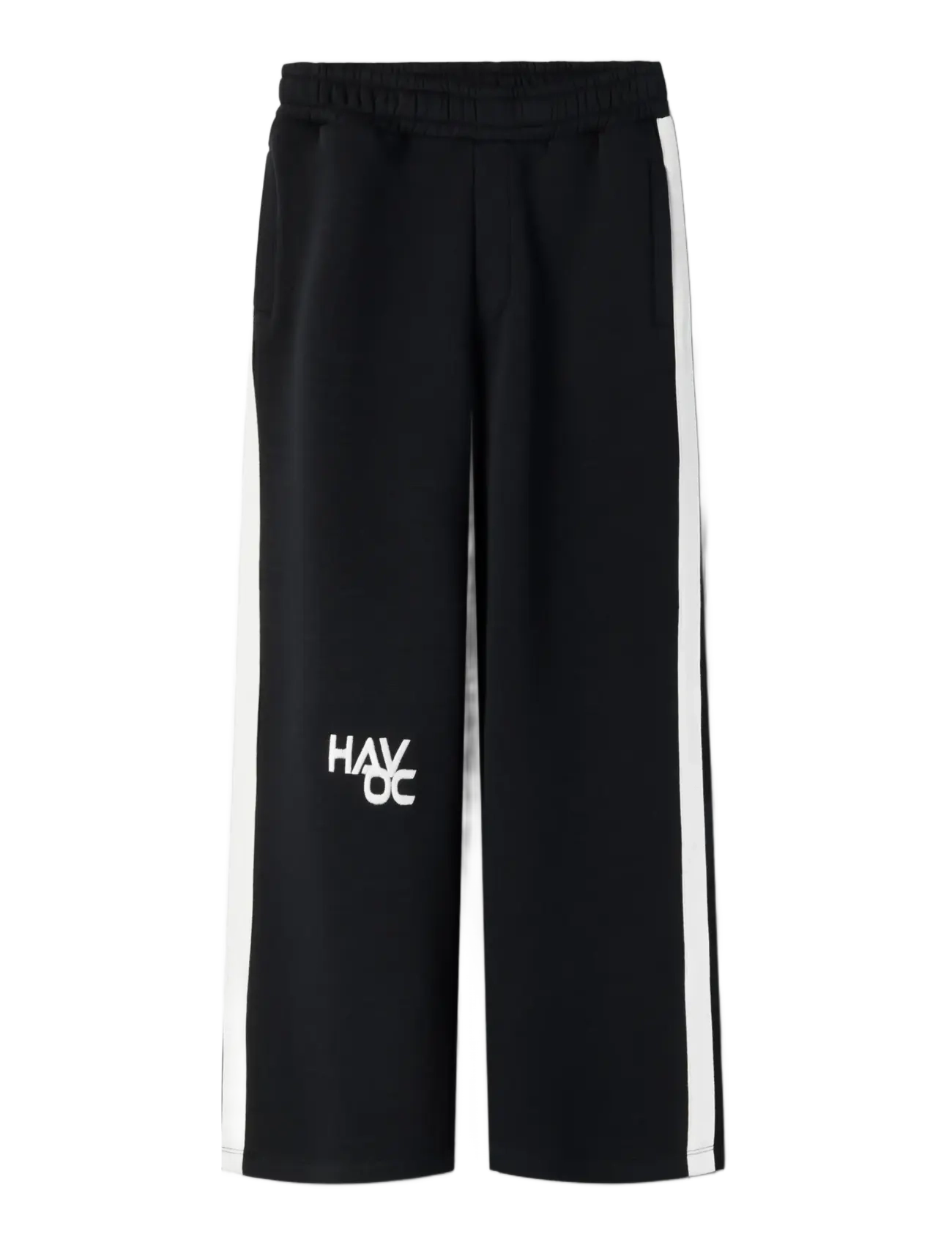 name it - NKMLANCO NREG WIDE SWE PANT BRU - höstkläder - black beauty - 2