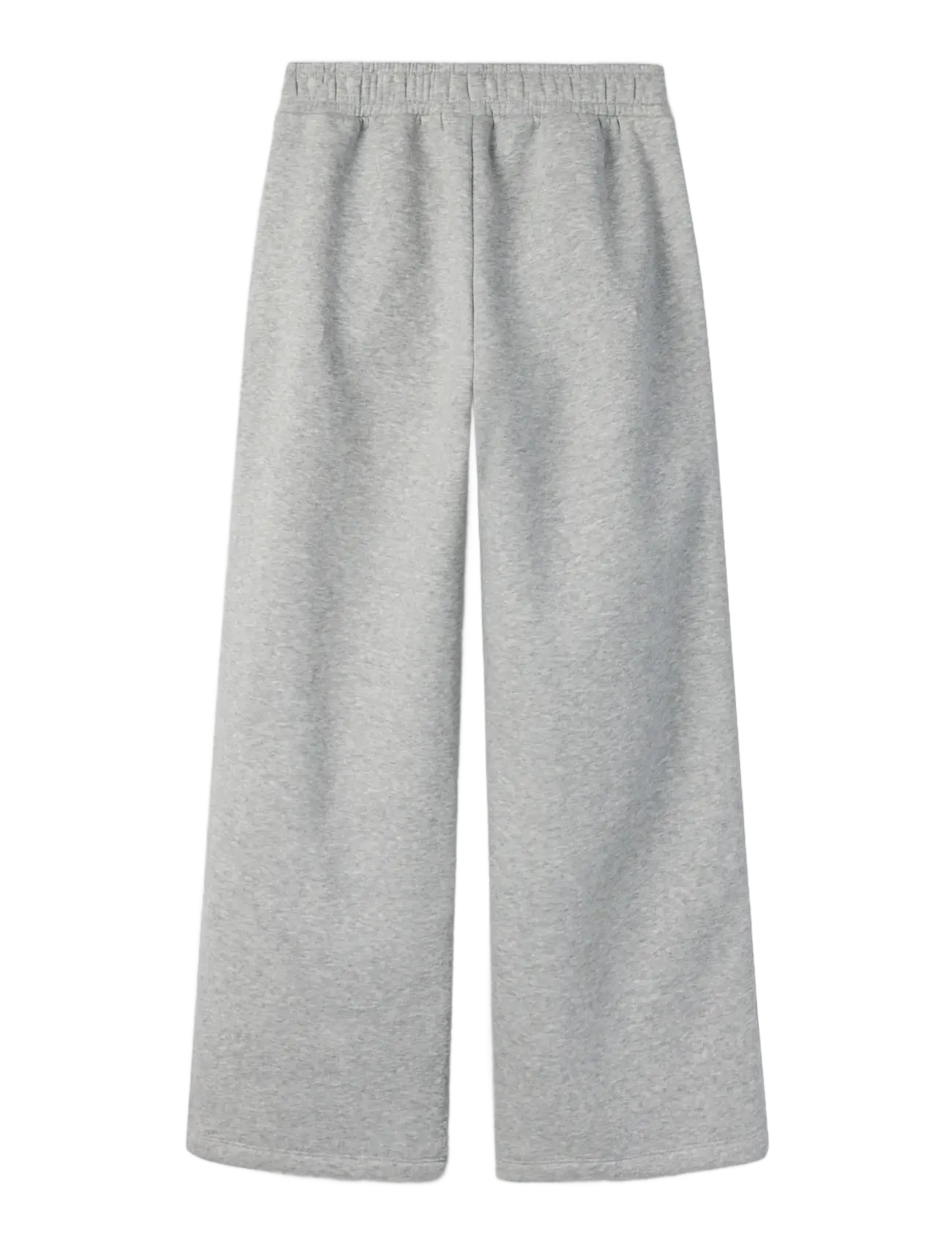 name it - NKMLANCO NREG WIDE SWE PANT BRU - sweatpants - grey melange - 1