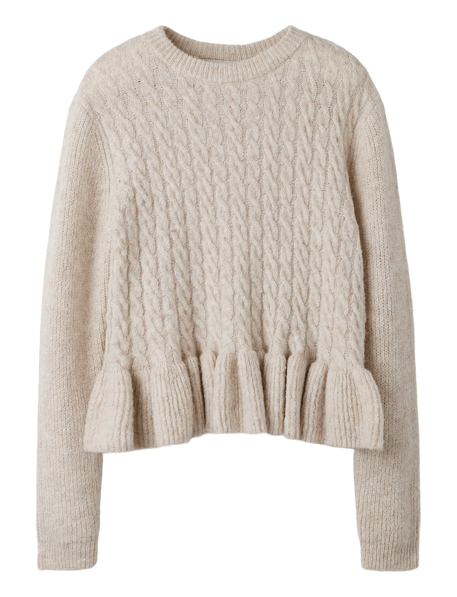 name it - NKFLINDA LS KNIT - pullover - peyote - 0