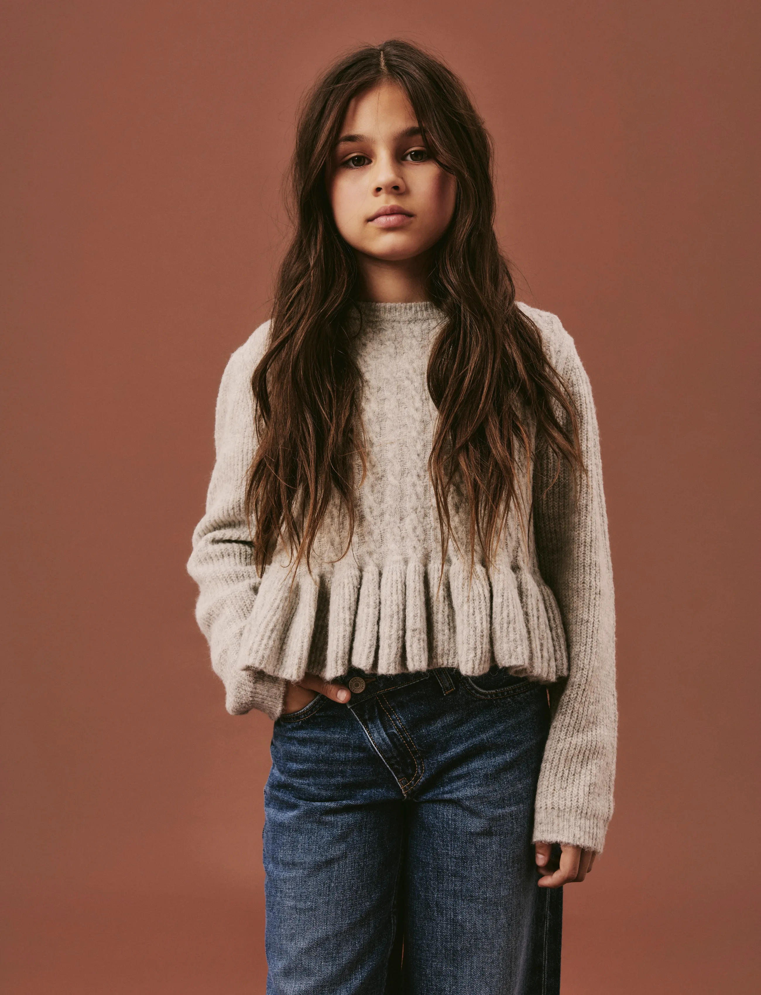 name it - NKFLINDA LS KNIT - pullover - peyote - 3