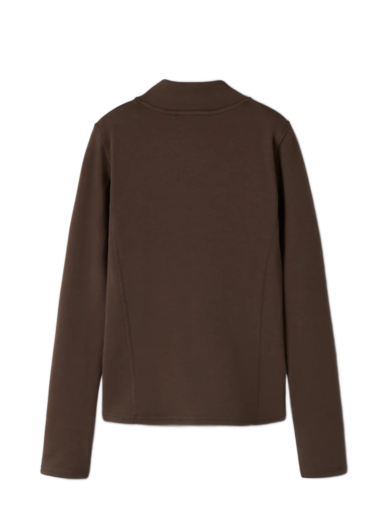 name it - NKFTEAGAN LS SLIM CARD - chocolate martini - 1
