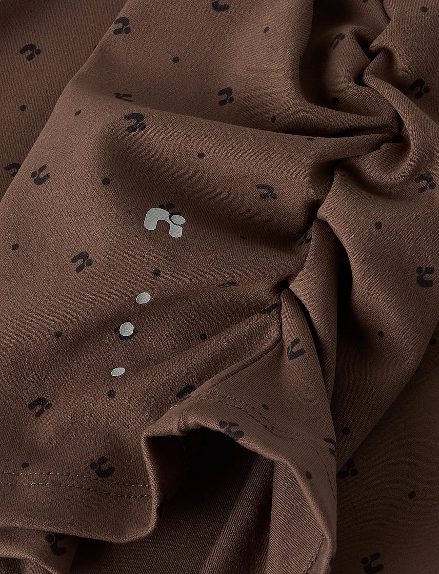 name it - NKFTHEA LS SLIM TOP - langärmelig - chocolate martini - 4