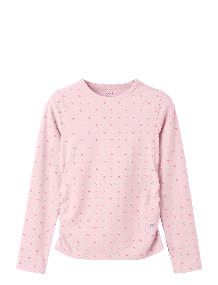 name it - NKFTHEA LS SLIM TOP - langärmelig - romance rose - 0