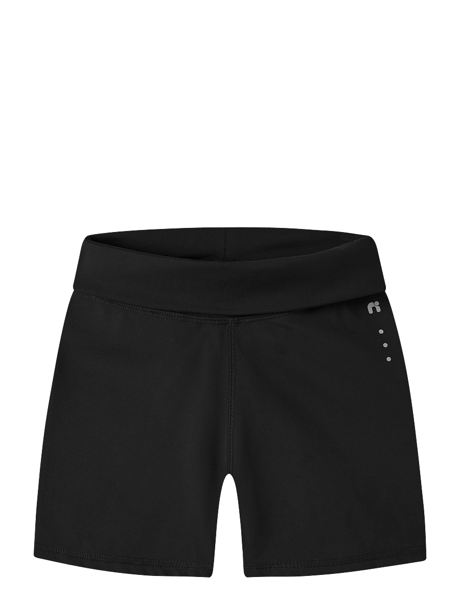 name it - NKFTESSA SLIM BIKER SHORT - sportsshorts - black beauty - 0