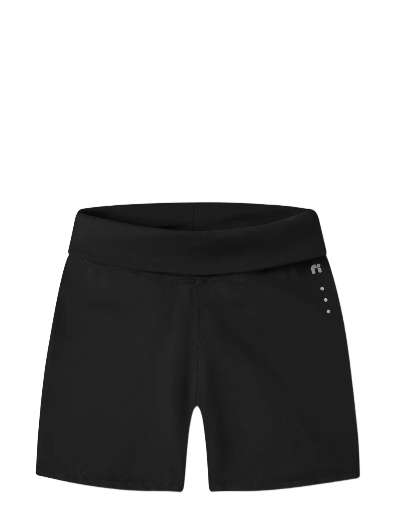 name it - NKFTESSA SLIM BIKER SHORT - sport shorts - black beauty - 2