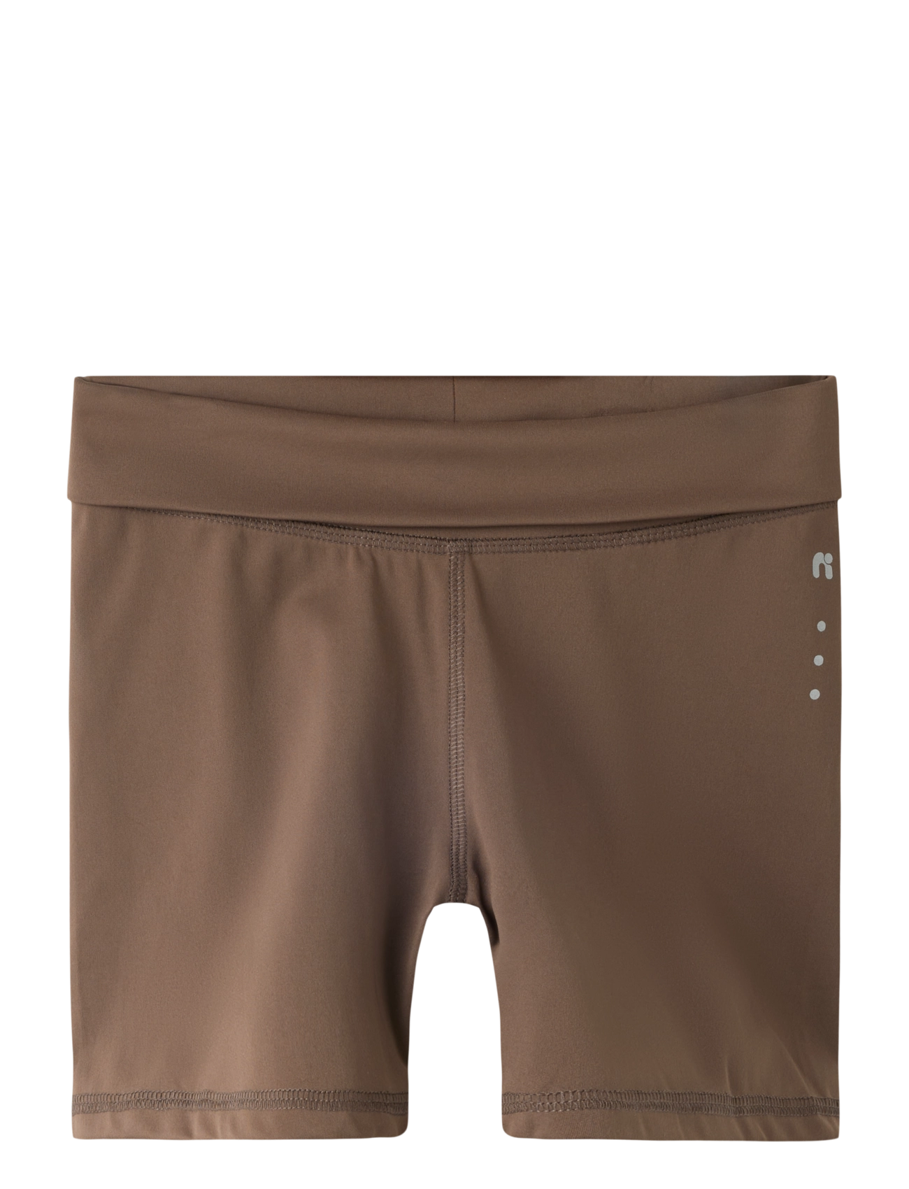 name it Nkftessa Slim Biker Short, 122, Shorts, Braun - Sport Kinder