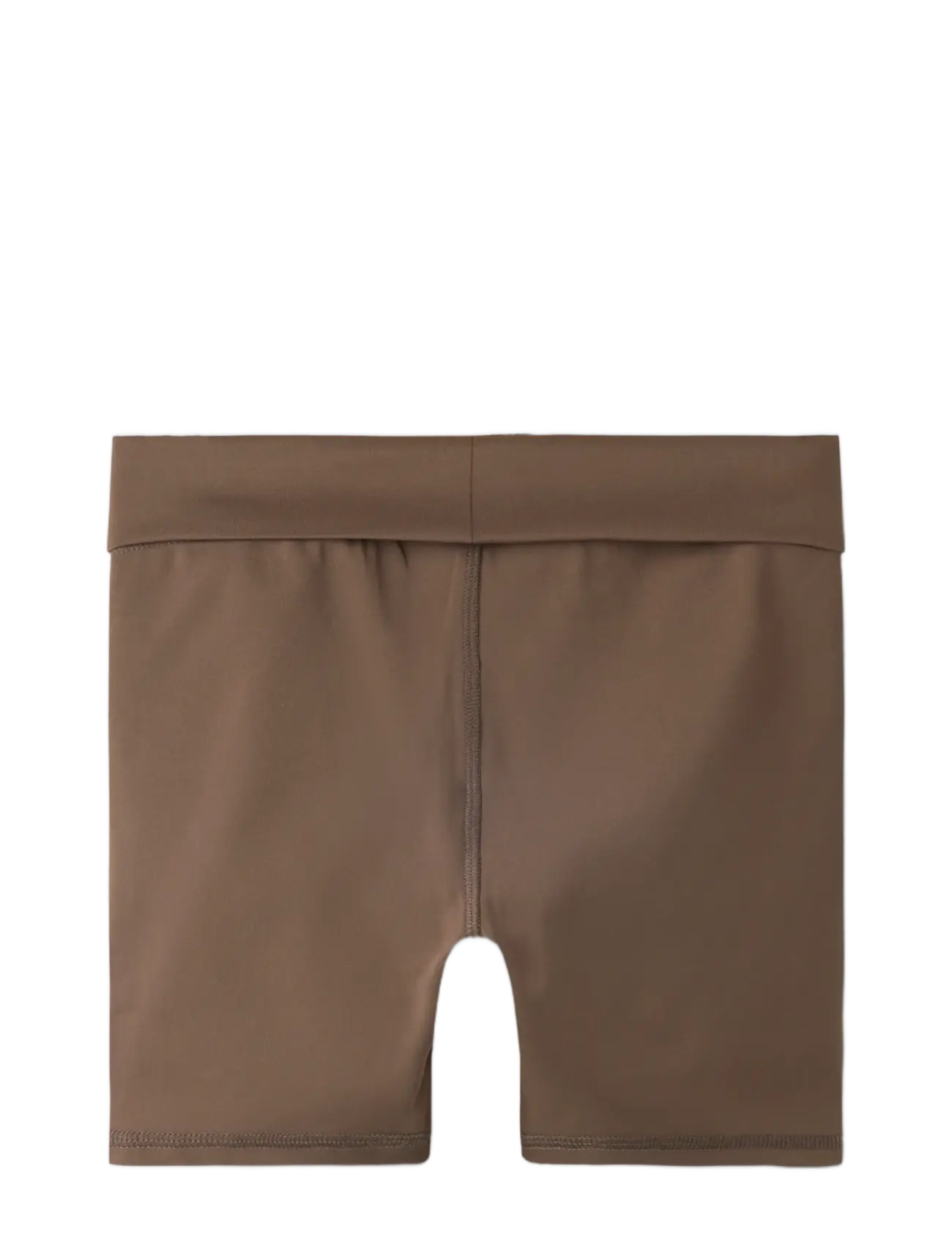name it - NKFTESSA SLIM BIKER SHORT - chocolate martini - 1