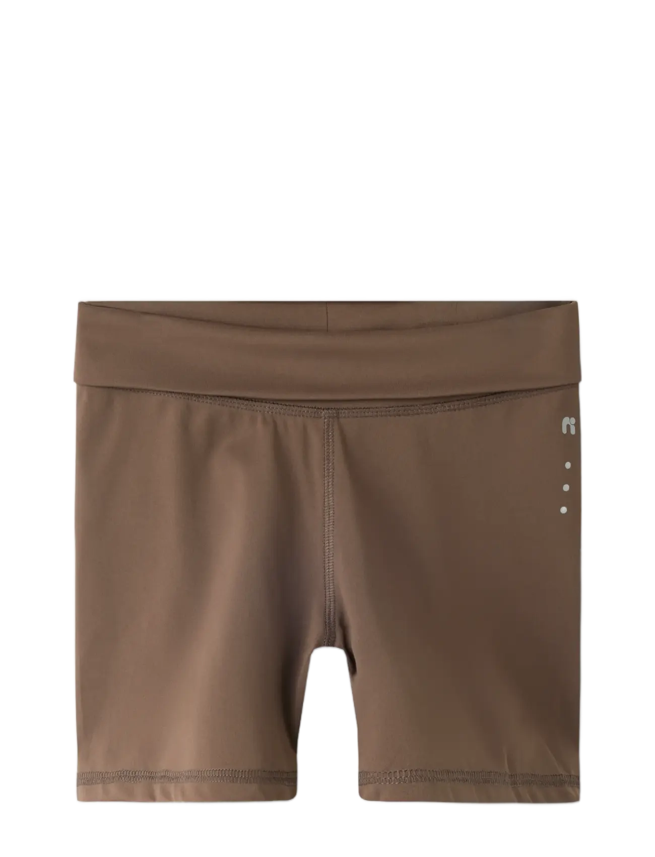 name it - NKFTESSA SLIM BIKER SHORT - chocolate martini - 2