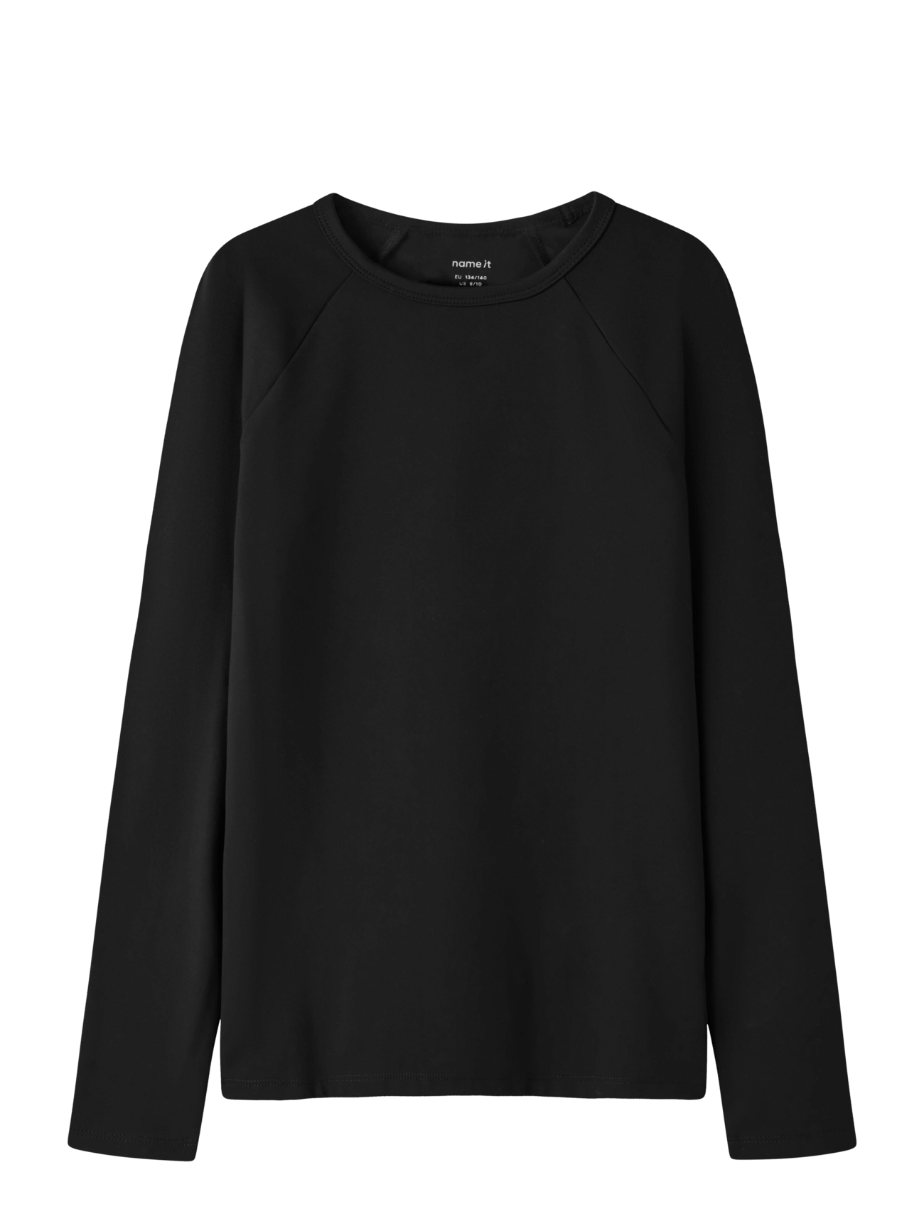name it NKMTOBY LS SLIM TOP - Nyheder - BLACK BEAUTY / black