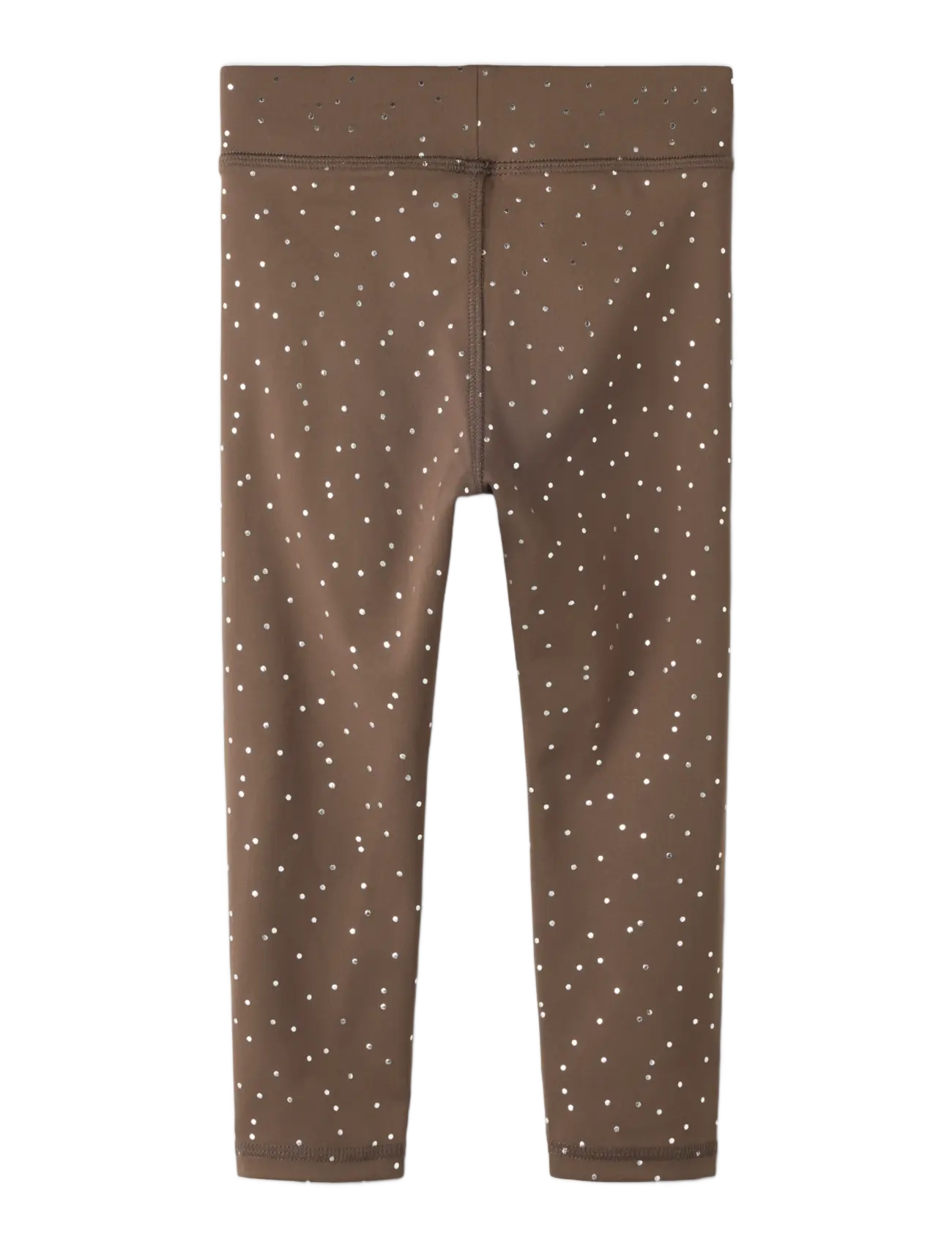 name it - NMFTULLE SLIM LEGGING - leggings - chocolate martini - 1