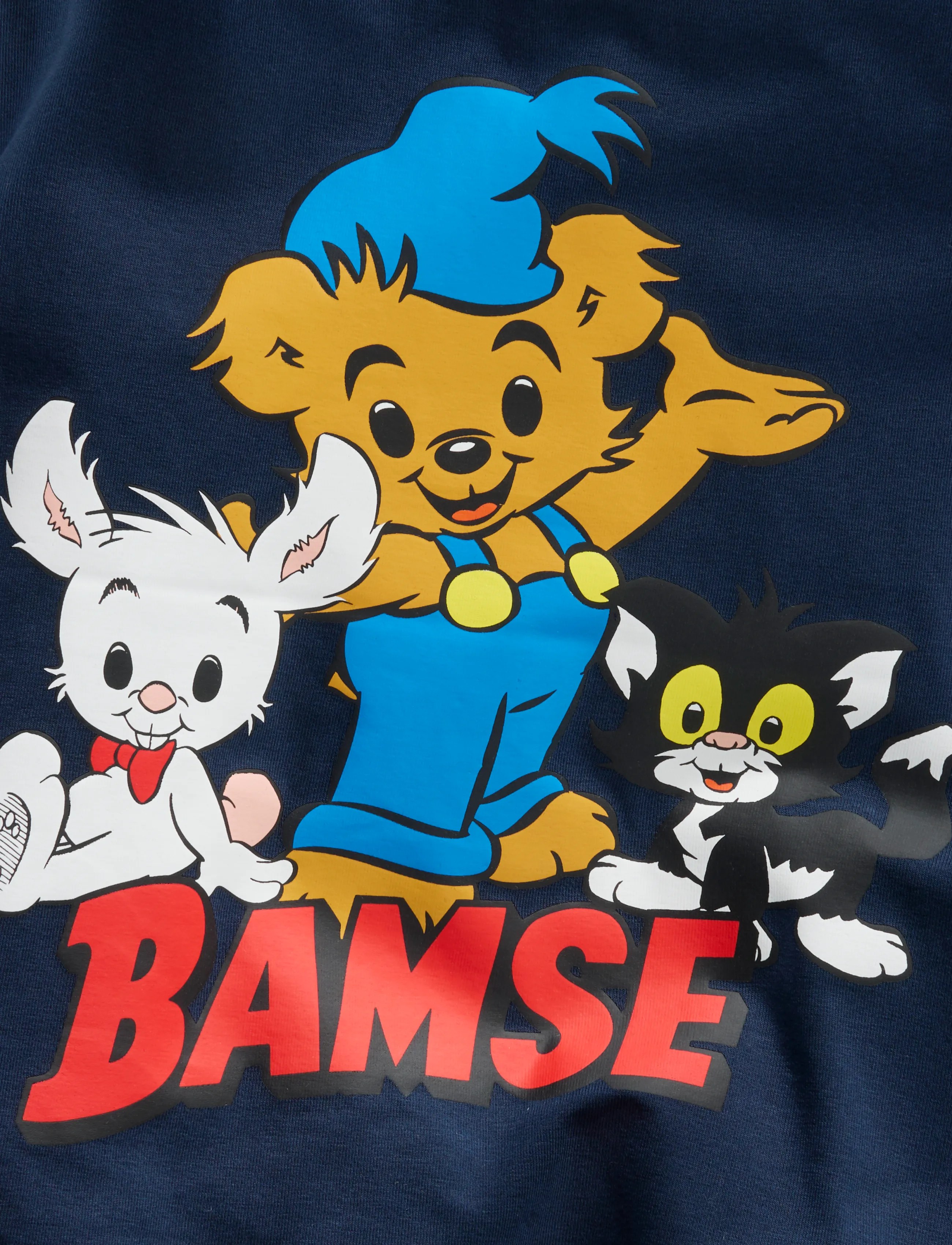 name it - NMMMALTHE BAMSE SS NREG TOP BOX SKY - kortärmade t-shirts - navy blazer - 2