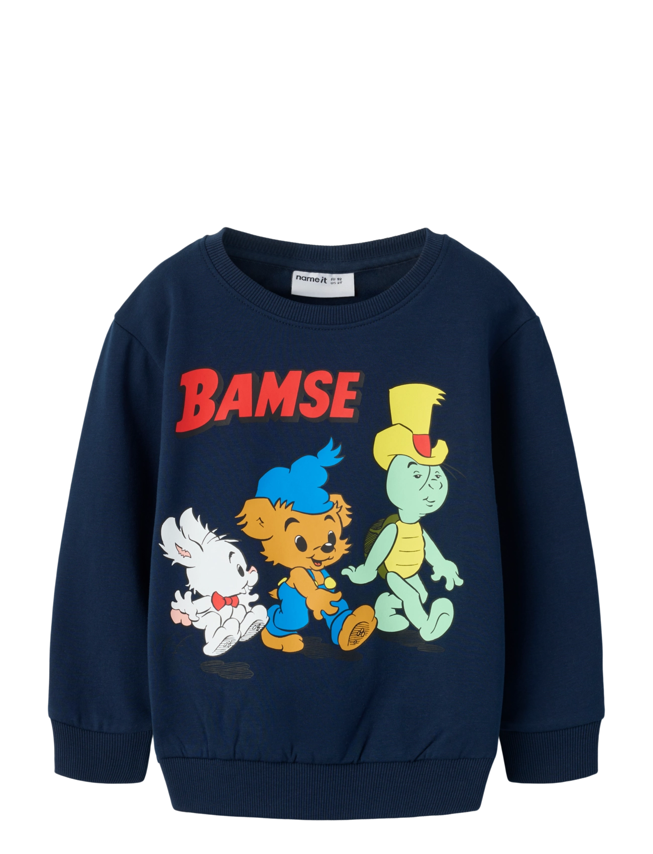 name it NMMMUMLE BAMSE NREG SWEAT BRU SKY - Name it - NAVY BLAZER / navy