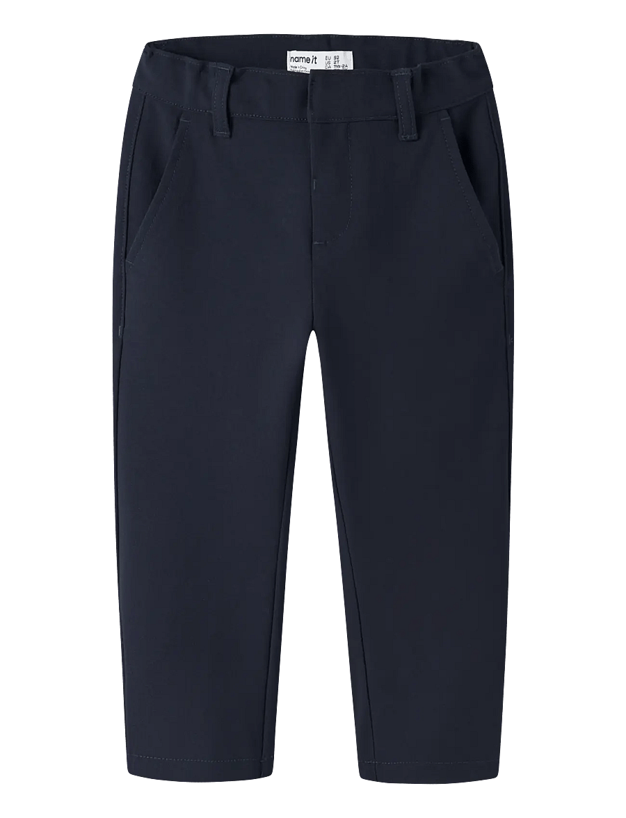 name it - NMMROVAMEL SLIM PANT - chinos - navy blazer - 0