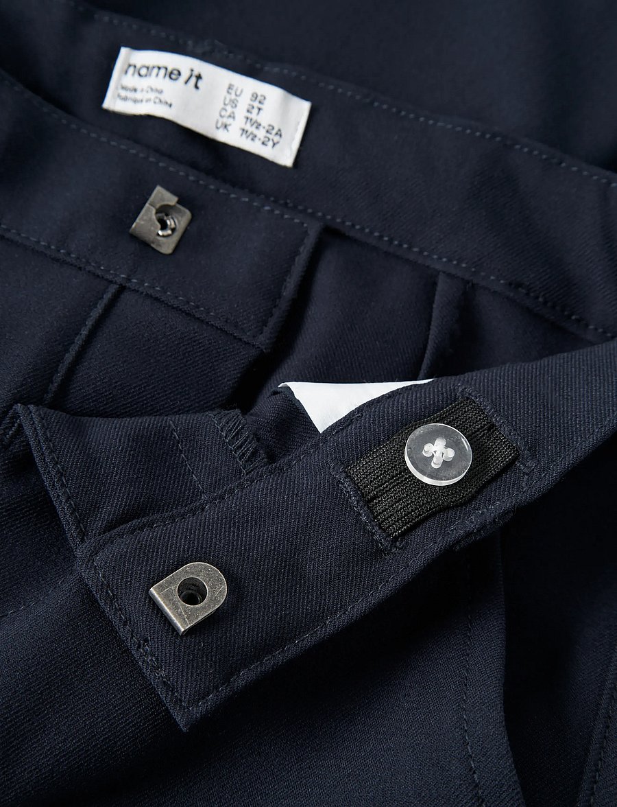 name it - NMMROVAMEL SLIM PANT - chinos - navy blazer - 2