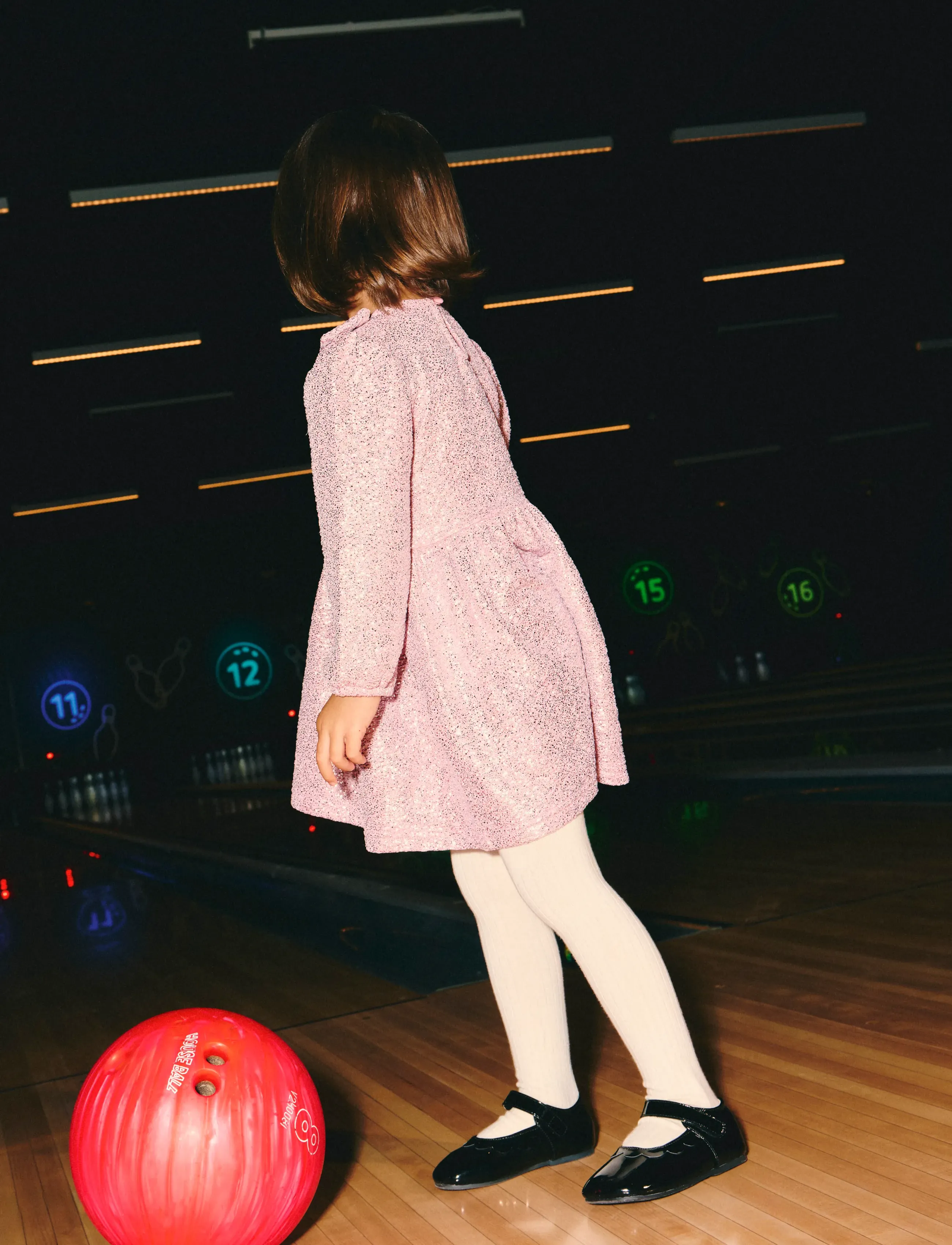 name it NMFDITSIA LS DRESS - Langærmede babykjoler - MAUVE SHADOWS / purple