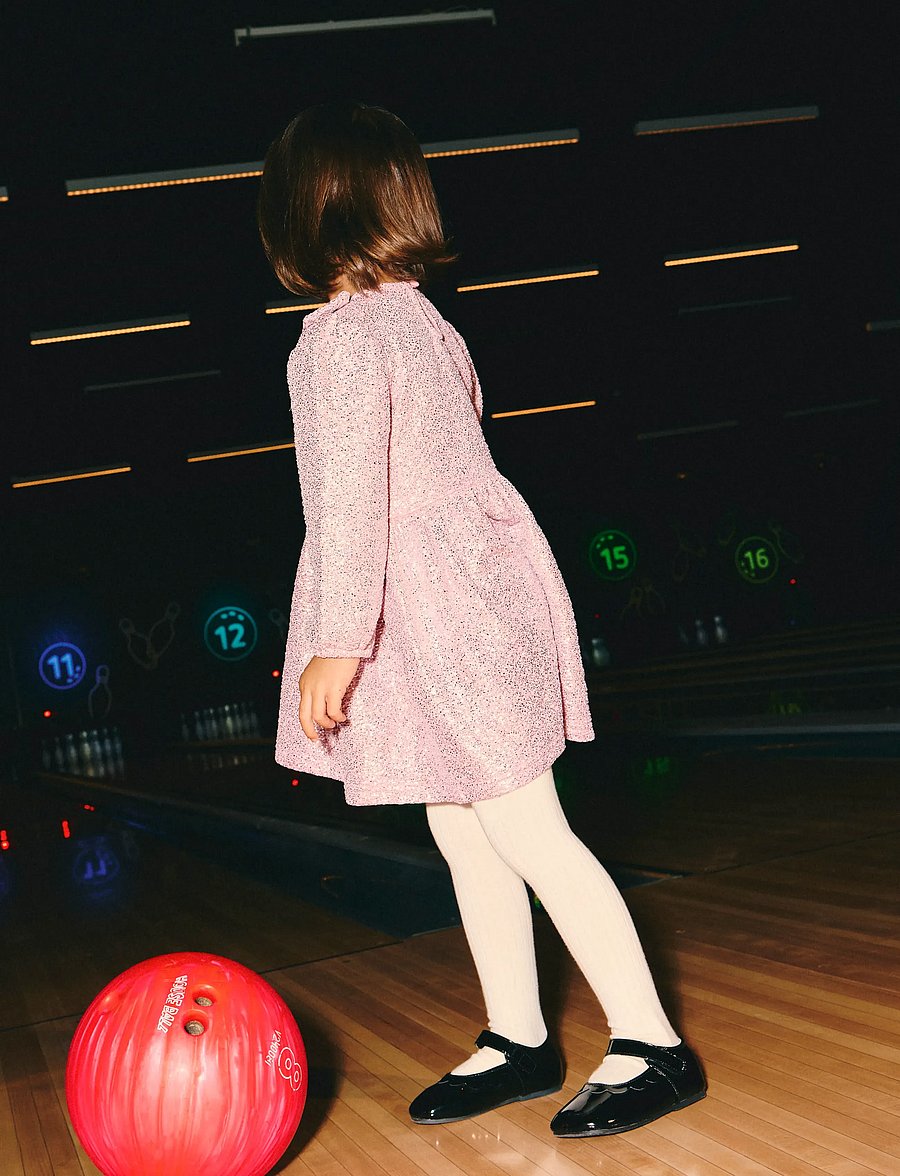 name it - NMFDITSIA LS DRESS - langærmede babykjoler - mauve shadows - 0