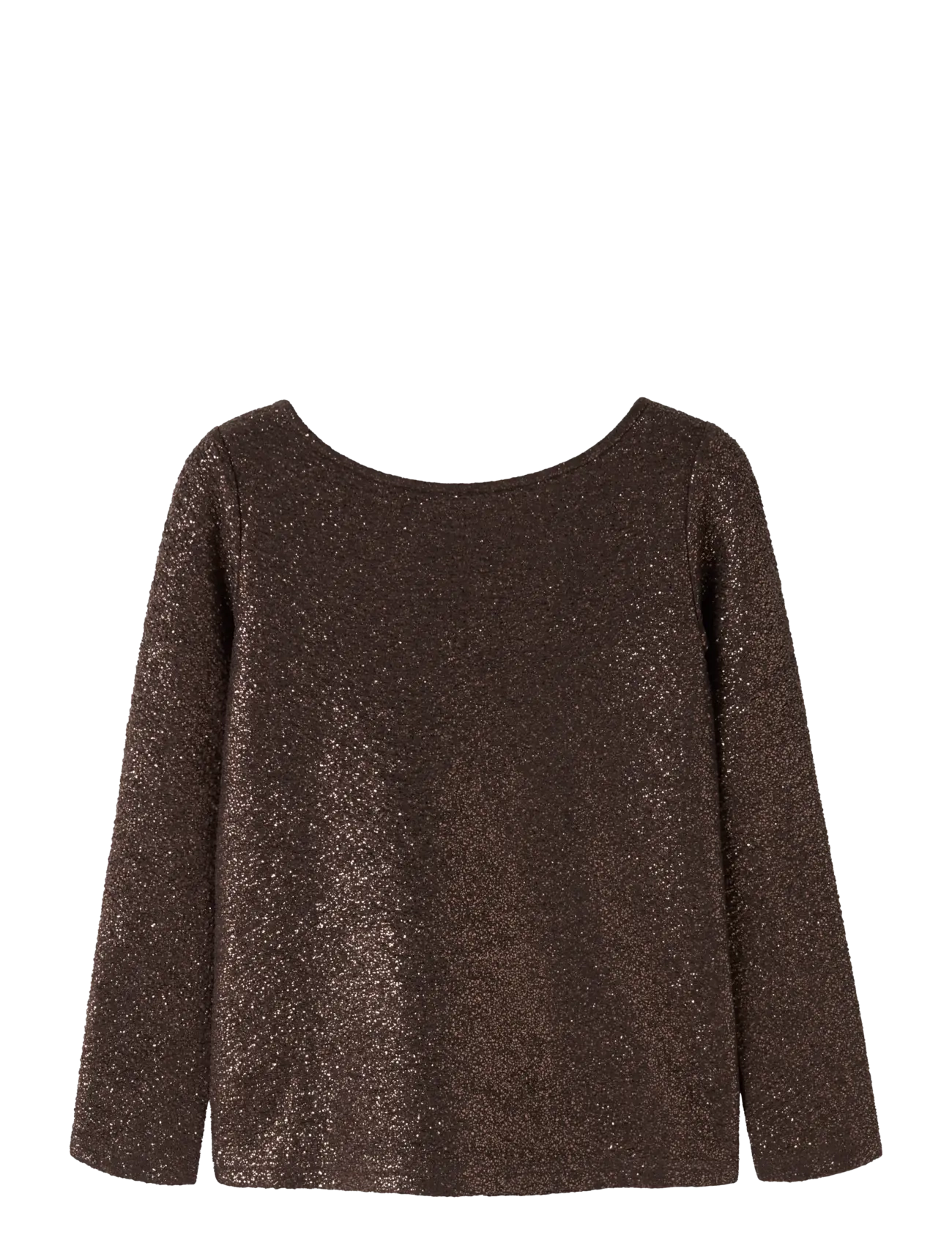 name it NKFDITSIA LS TOP - Oberteile & T-Shirts - HOT FUDGE / brown