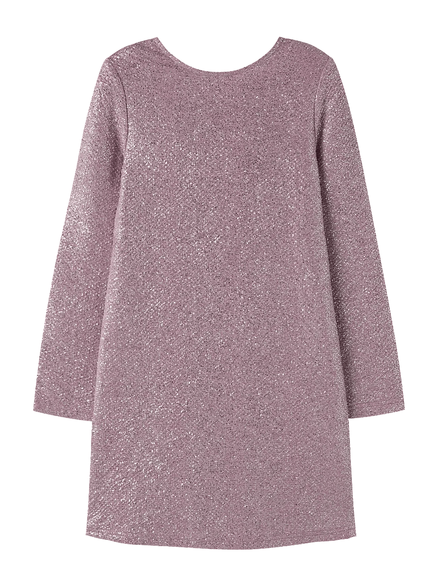 name it - NKFDITSA LS DRESS - långärmade vardagsklänningar - mauve shadows - 0