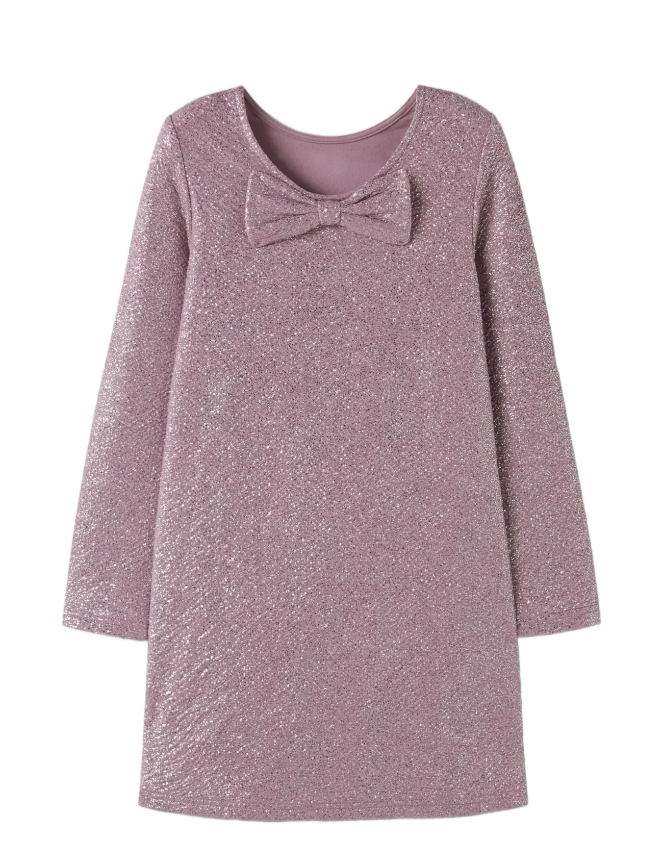 name it - NKFDITSA LS DRESS - långärmade vardagsklänningar - mauve shadows - 1
